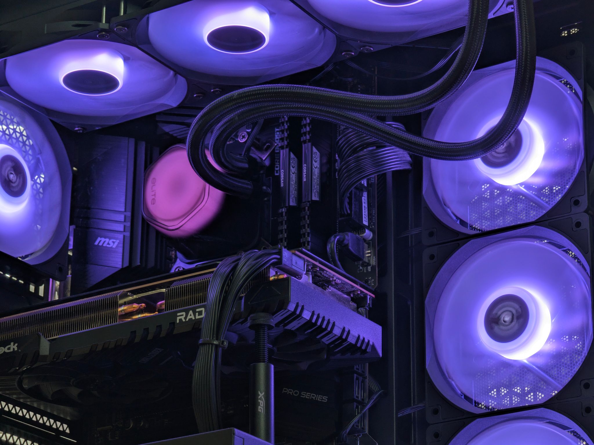 💜🖤Ryzen 7 5800x | RX 7800XT | 32GB DDR4 | 2TB SSD | Gaming PC🖤💜