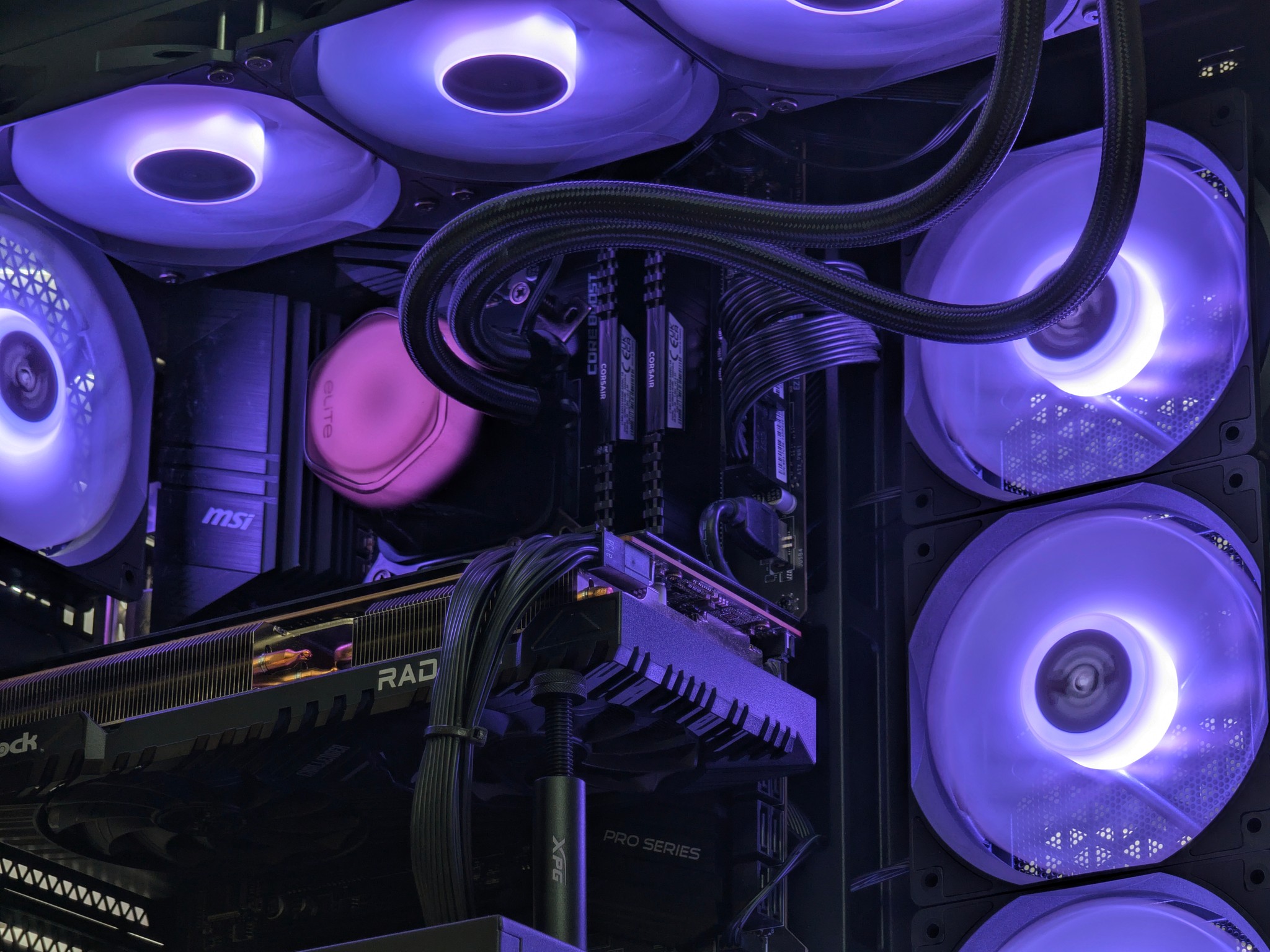 💜🖤Ryzen 7 5800x | RX 7800XT | 32GB DDR4 | 2TB SSD | Gaming PC🖤💜