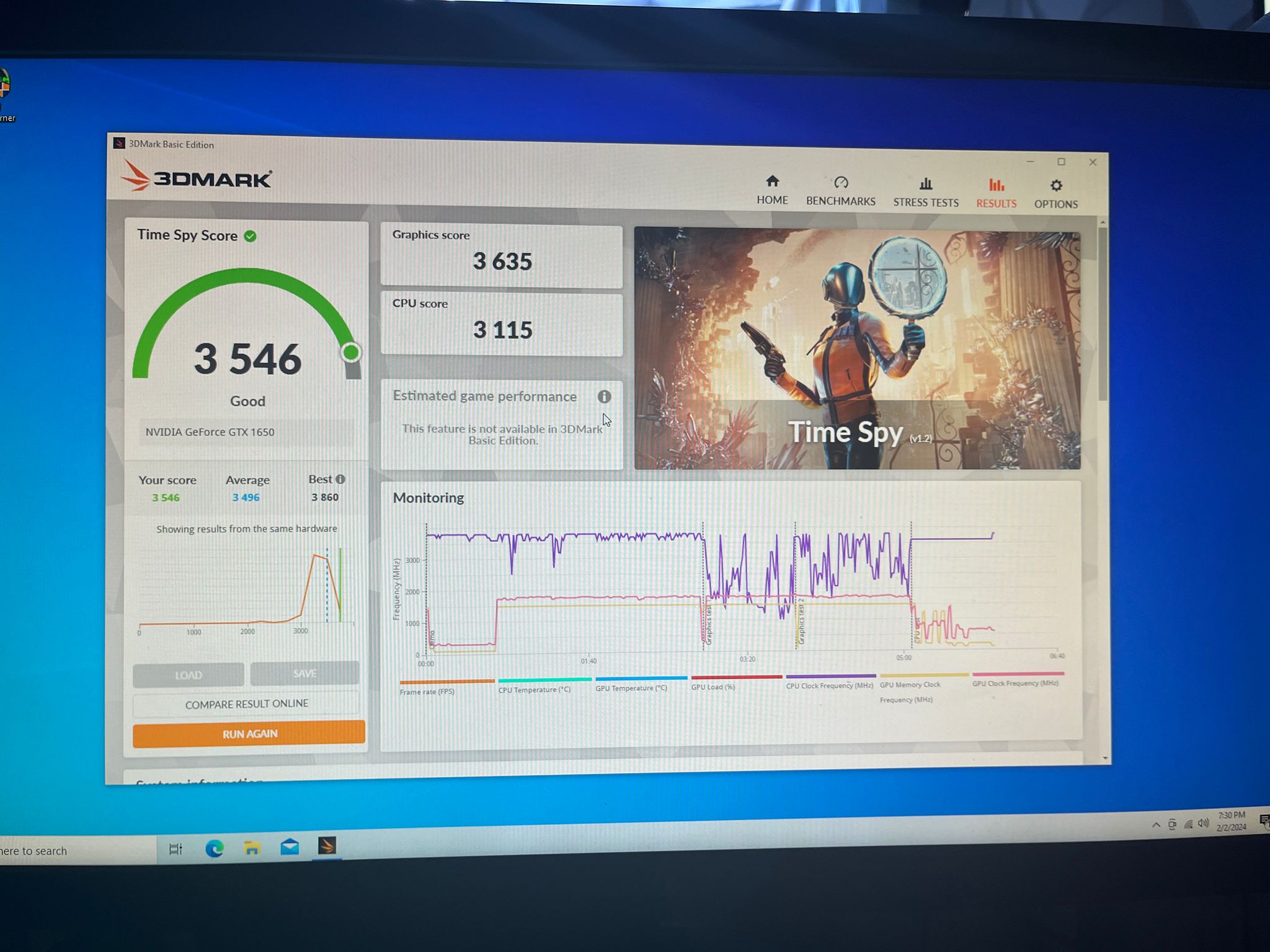 ZOTAC Gaming GeForce GTX 1650 AMP CORE 4GB