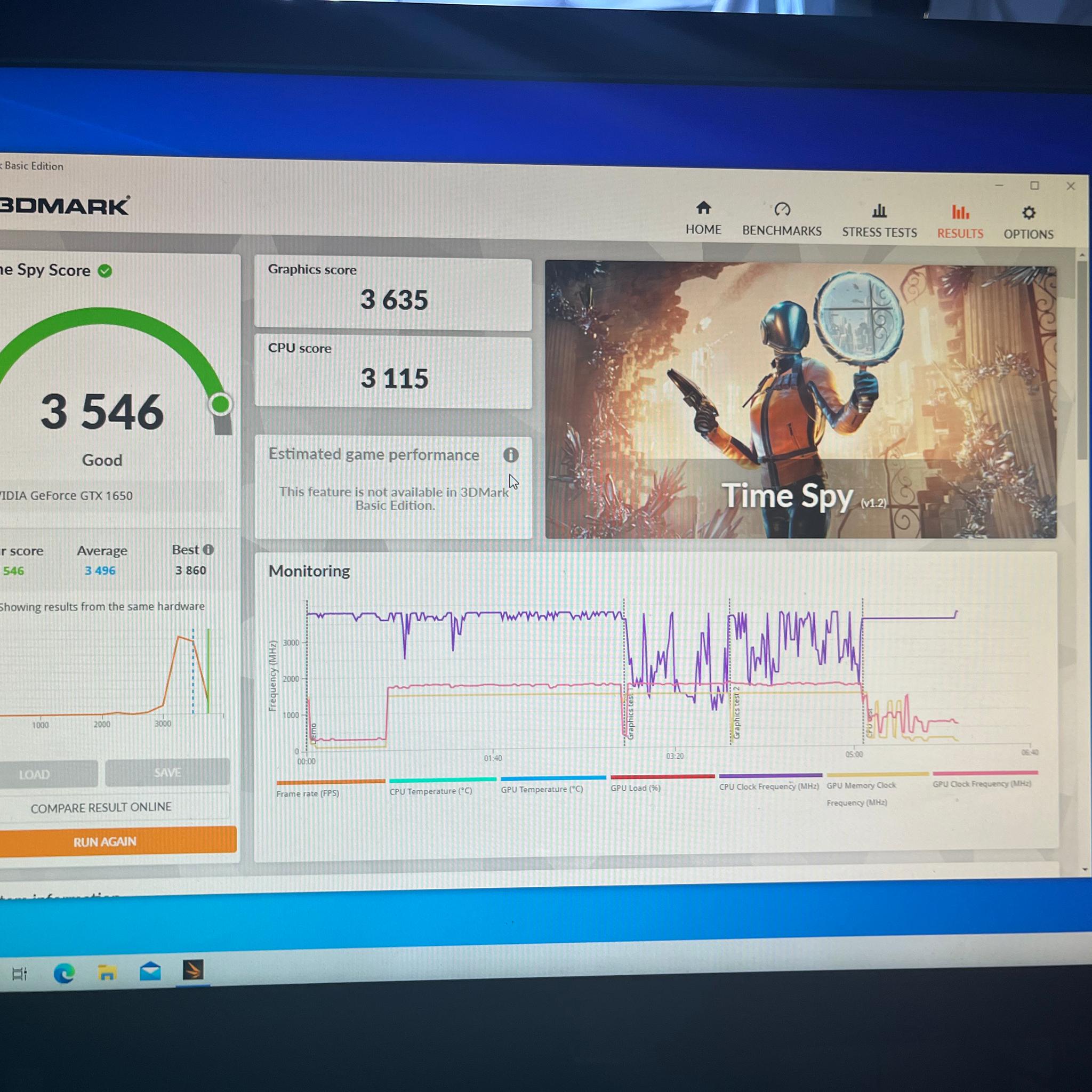 ZOTAC Gaming GeForce GTX 1650 AMP CORE 4GB