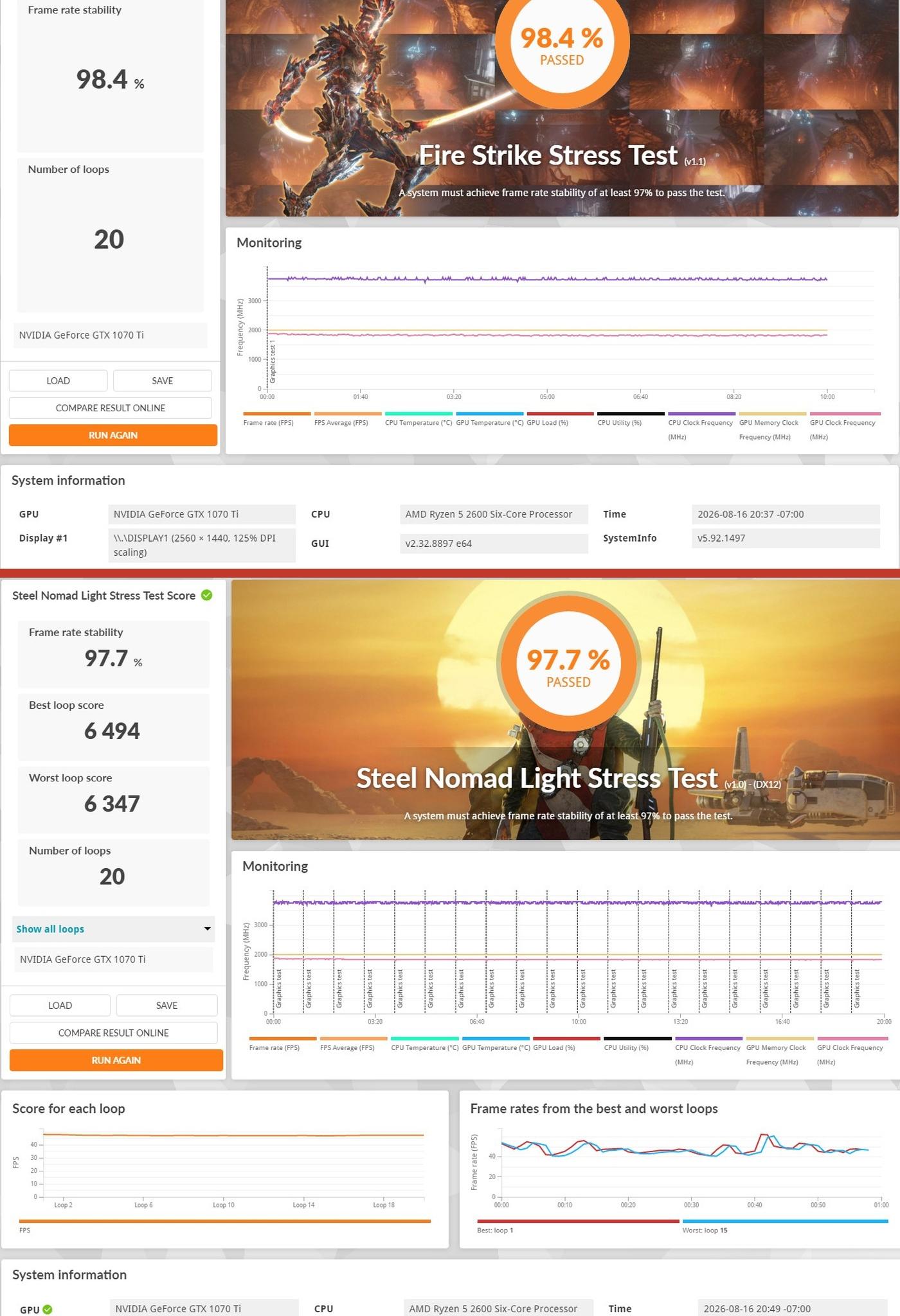 GeForce GTX 1070 Ti Custom Gaming PC - Ryzen 5 2600, 16GB RAM
