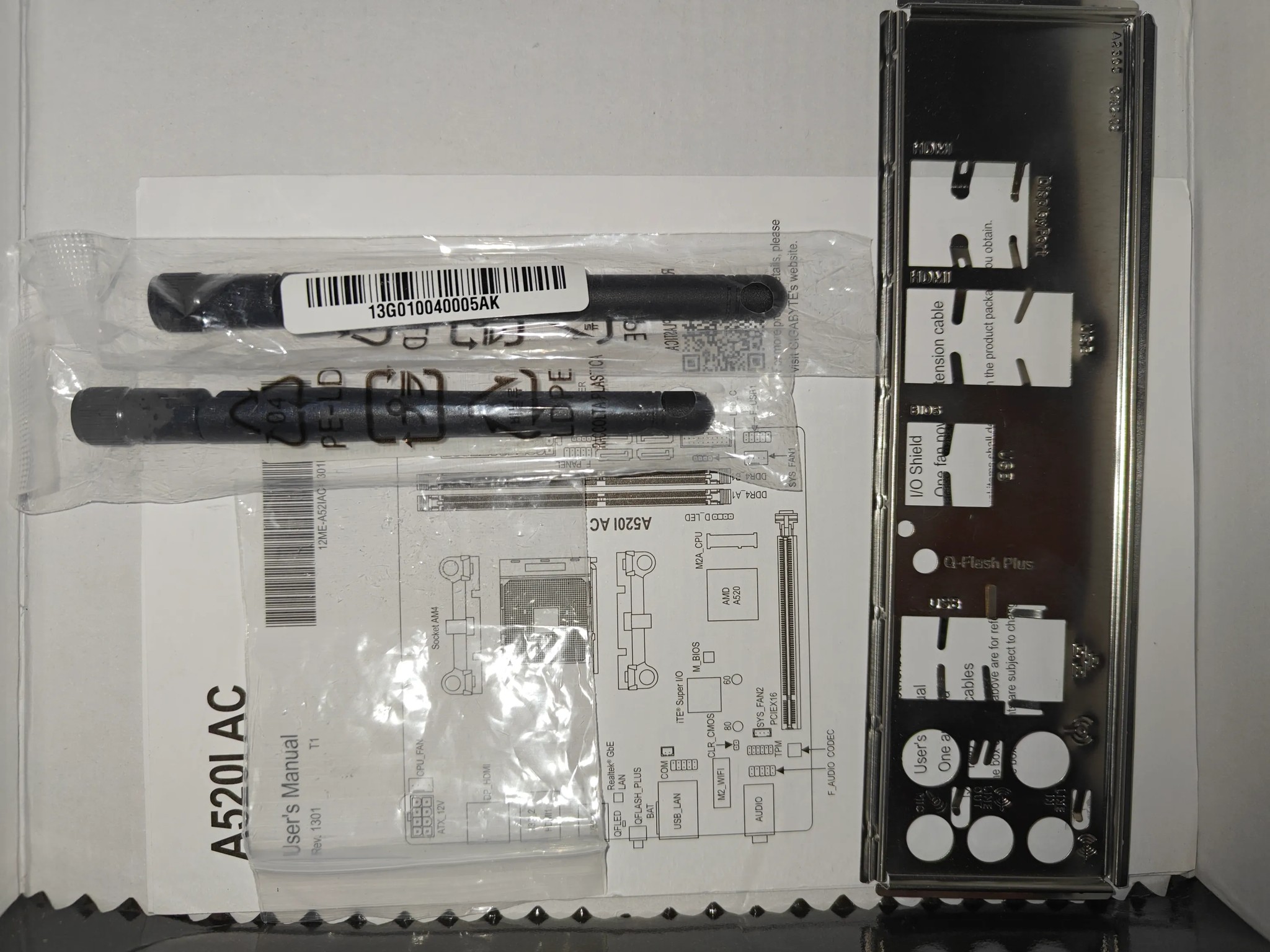 AMD AM4 ITX Gigabyte A520i AC motherboard