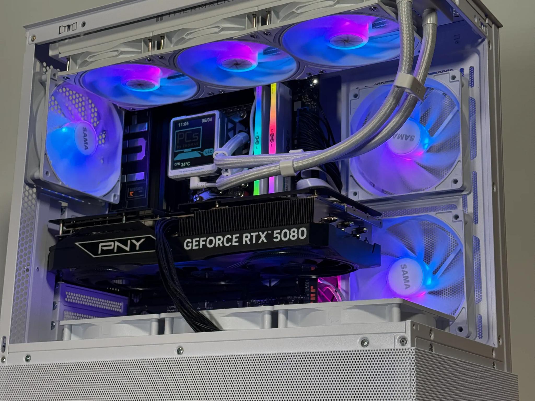 RTX 5080 Ryzen 9950x Workstation Powerhouse