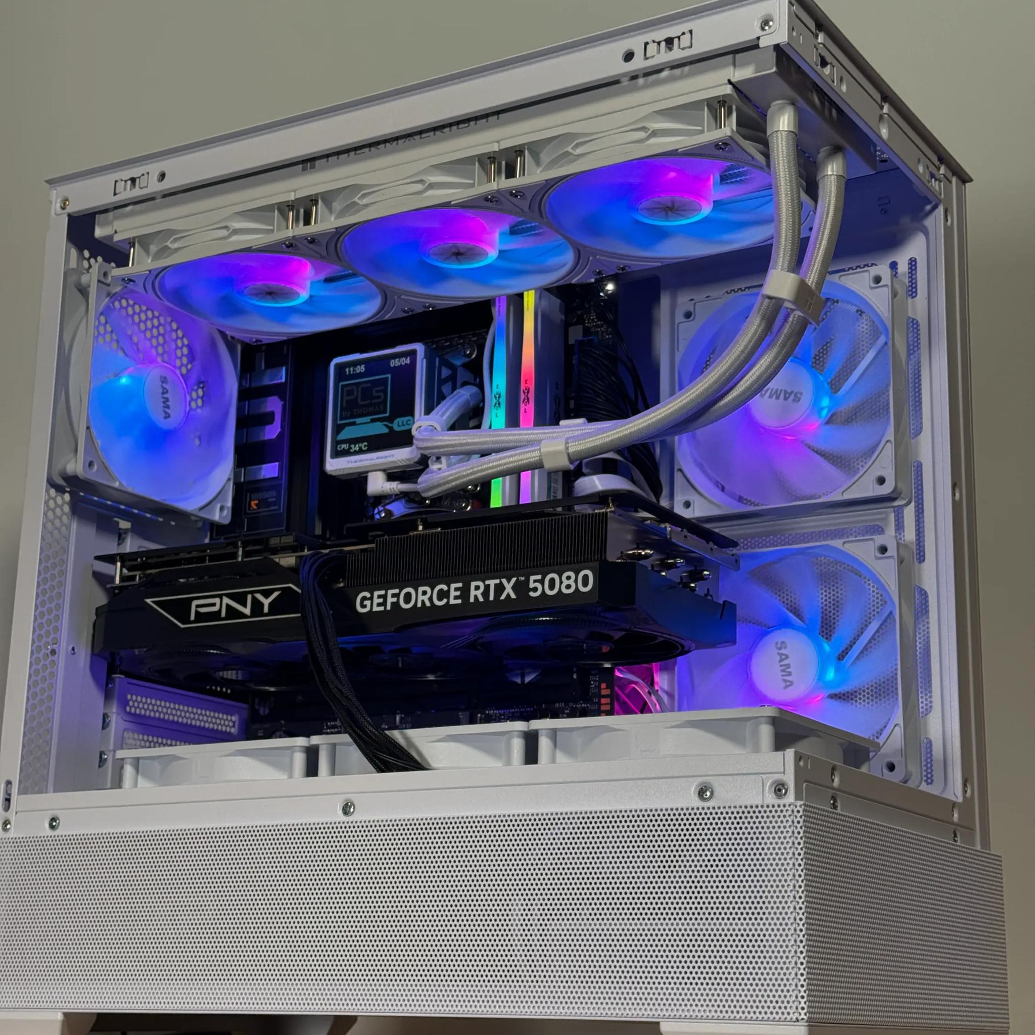 RTX 5080 Ryzen 9950x Workstation Powerhouse