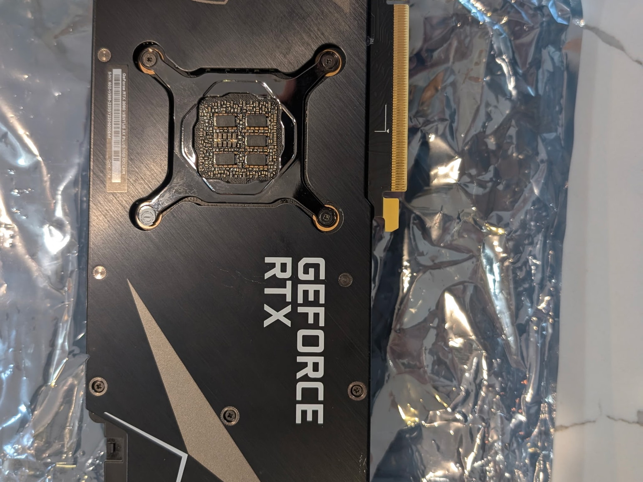 MSI VENTUS 3X PLUS OC GeForce RTX 3080 10GB LHR