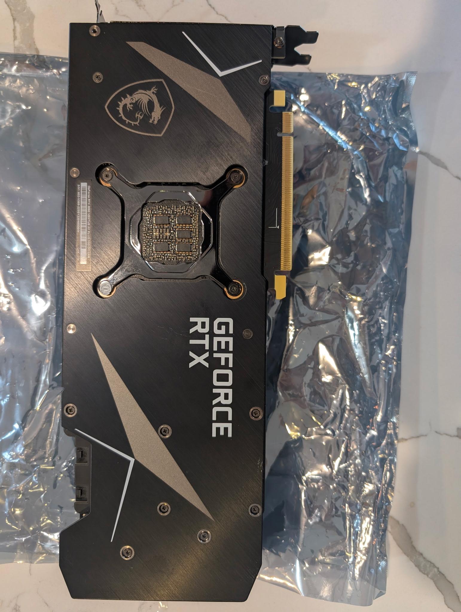 MSI VENTUS 3X PLUS OC GeForce RTX 3080 10GB LHR