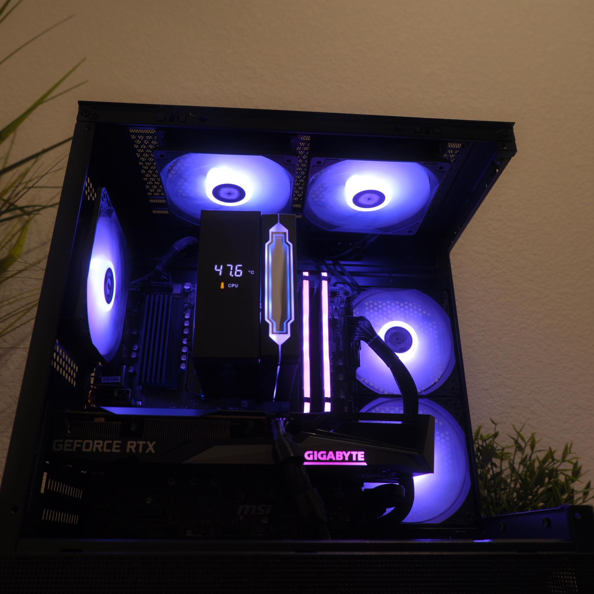 GeForce RTX 3060 Custom Gaming PC - Ryzen 5 5500 16gb