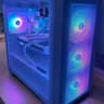 1080p/1440p ALL WHITE CUSTOM GAMING PC