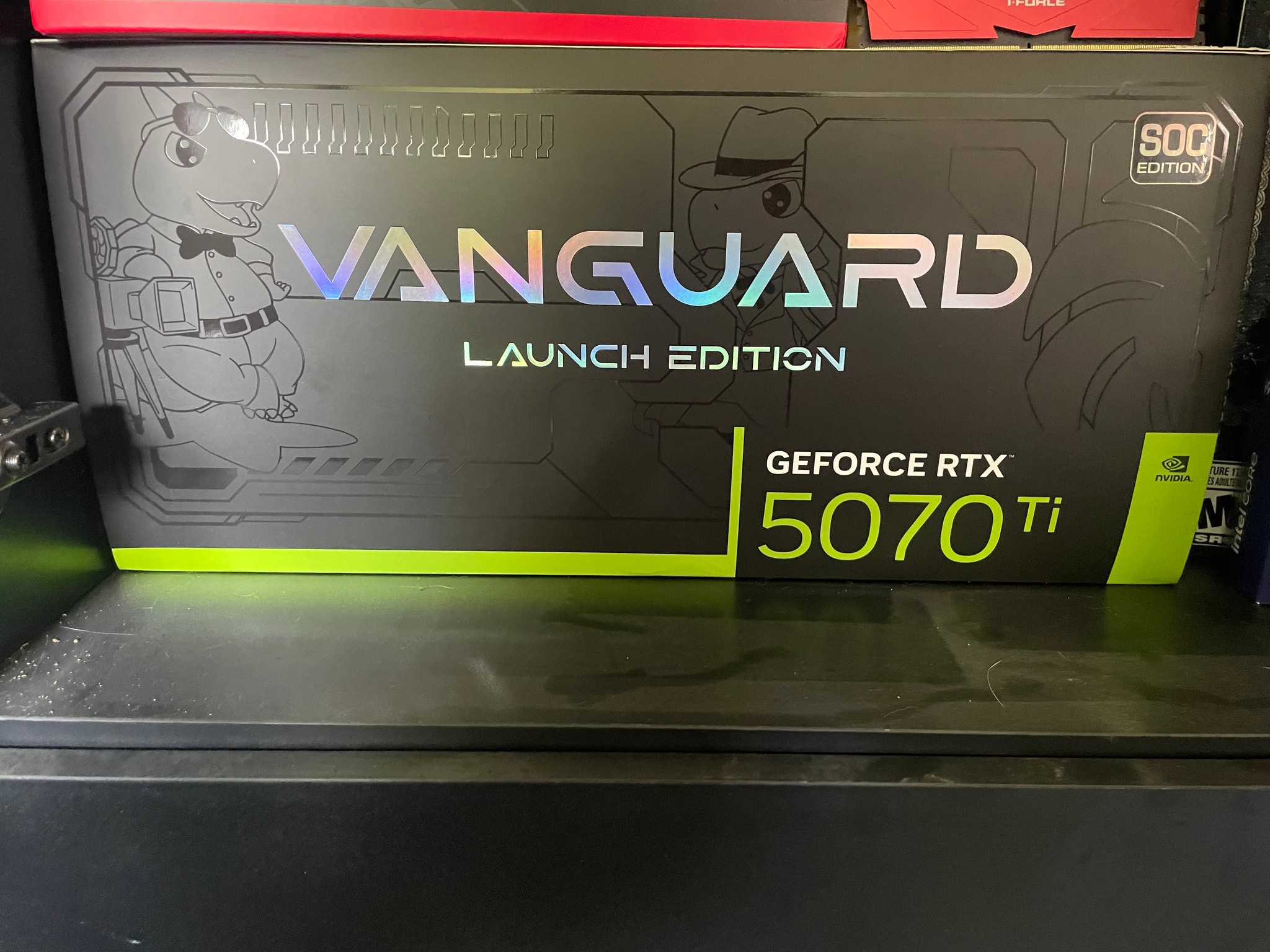 MSI GeForce RTX 5070 Ti 16G VANGUARD SOC LAUNCH EDITION