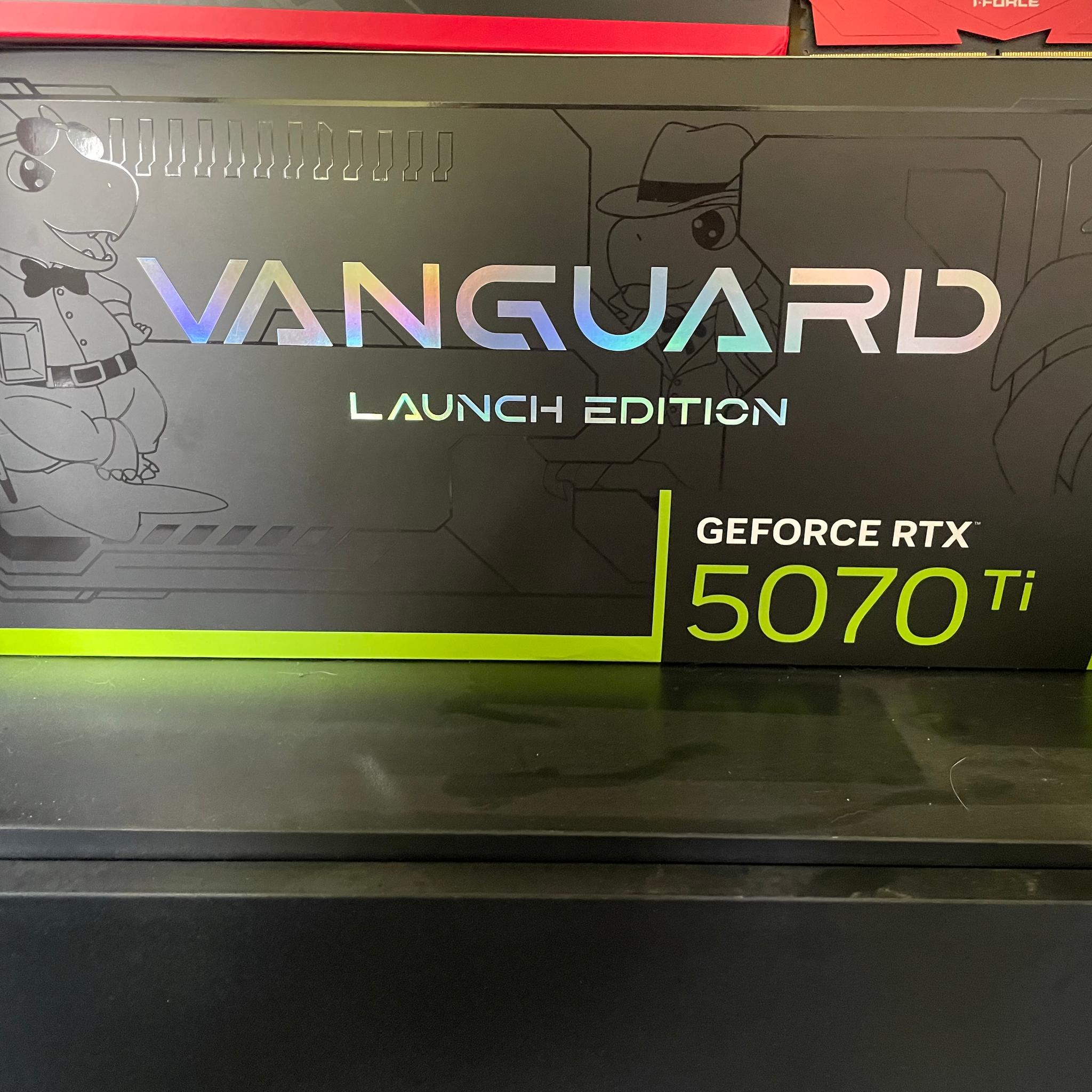 MSI GeForce RTX 5070 Ti 16G VANGUARD SOC LAUNCH EDITION