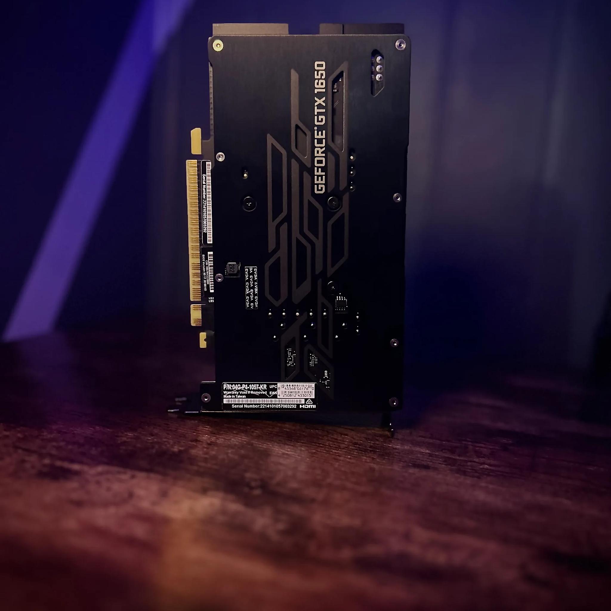 EVGA GTX 1650 | 4GB GDDR6 | DUAL FAN | 1080P GAMING GRAPHICS CARD