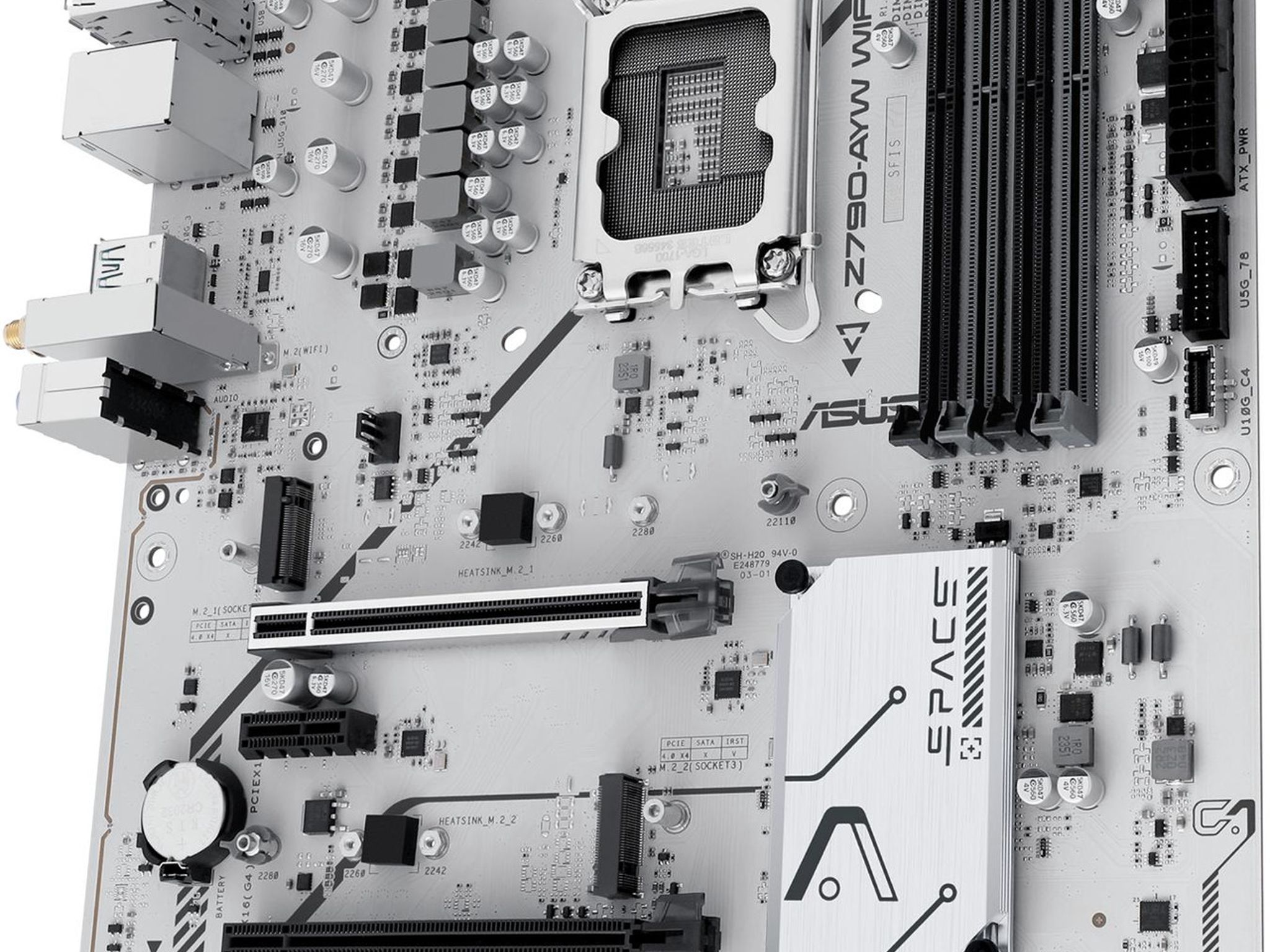 ASUS Z790-AYW WIFI W Intel Z790 LGA 1700 ATX DDR5 Desktop Motherboard