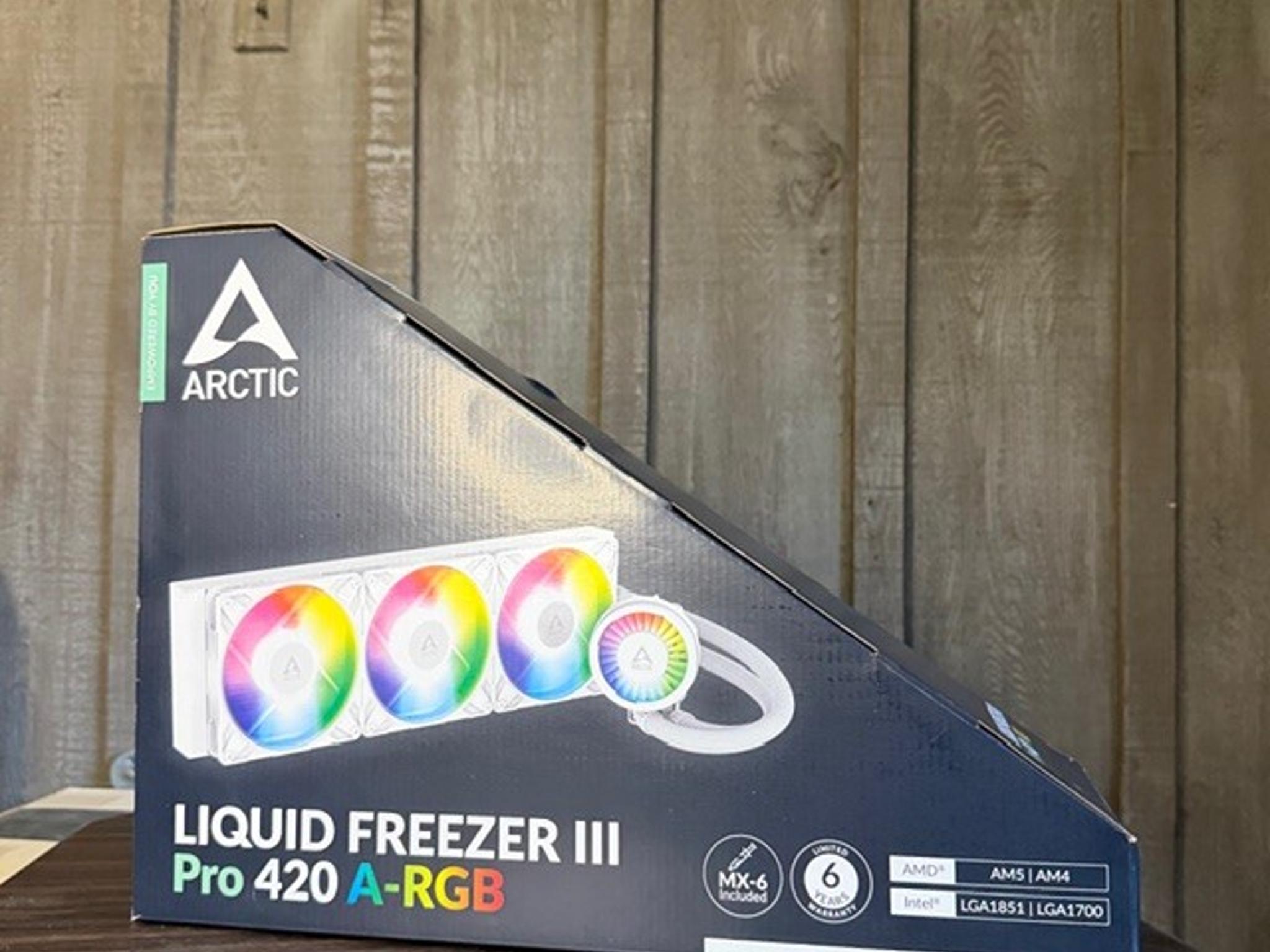 BNIB ARCTIC Liquid Freezer III Pro 420 A-RGB (White) - AIO CPU Cooler