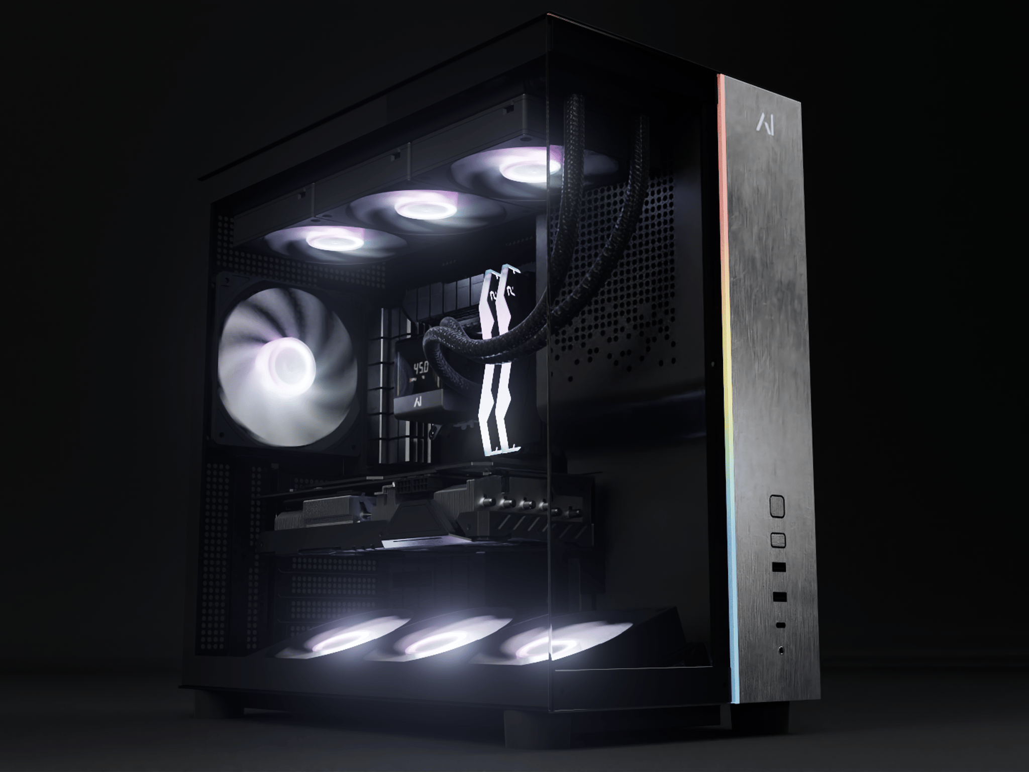 Ryzen 7 9800X3D | RTX 5090 32GB | 32GB DDR5 (6000 MT/s) | 2TB SSD | Digital Display | 1200w | AI V3