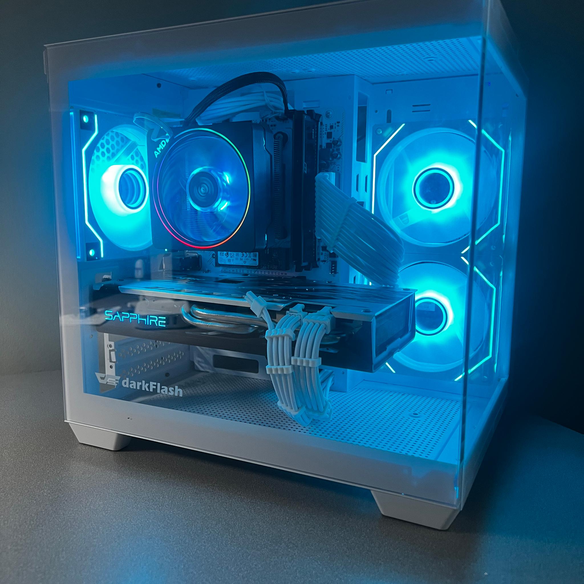 FrostByte Gaming PC | AMD Ryzen 5 2600 | AMD Sapphire Nitro 8GB | 16GB DDR4