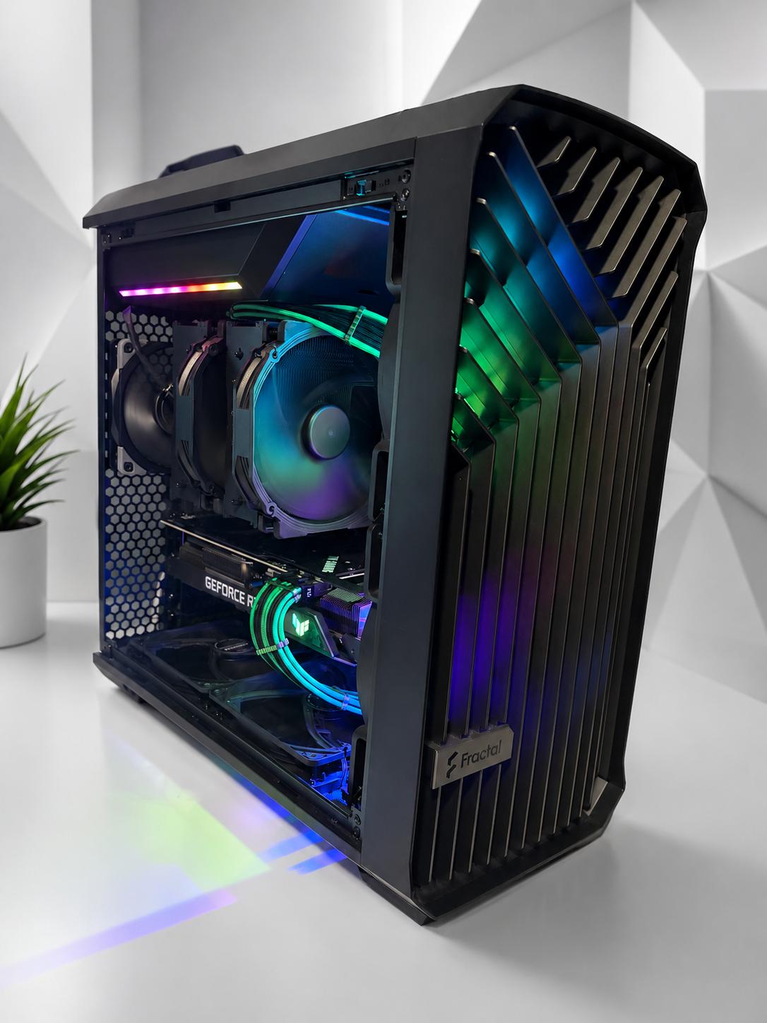 🔥 BLACK RTX 3070 Ti Gaming PC | i5-12600K | 32GB RGB RAM | 1.25TB SSD | WiFi | Noctua Cooled 🔥