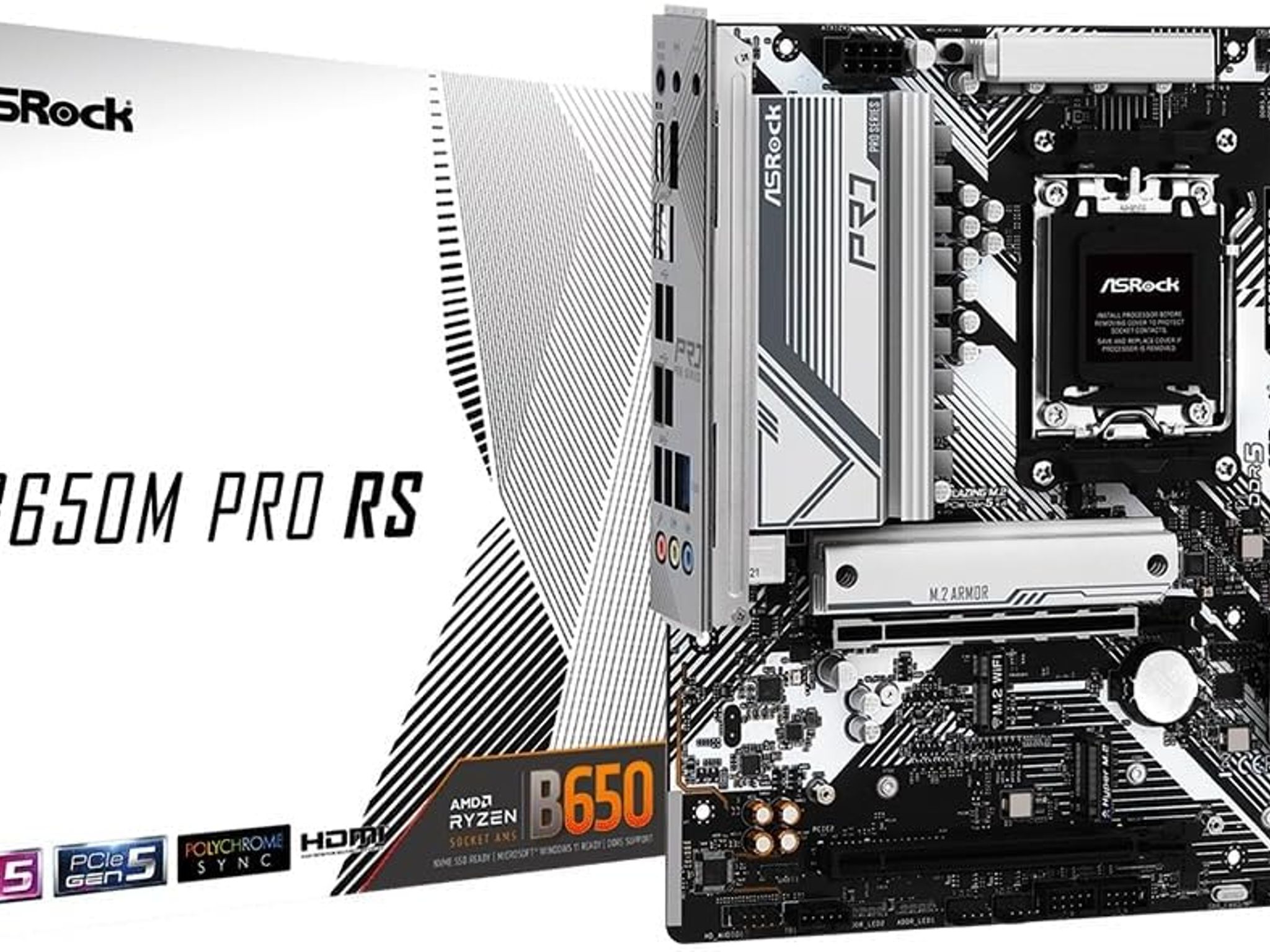 Brand New ASRock B650M Pro RS WiFi | AM5 Micro ATX Motherboard