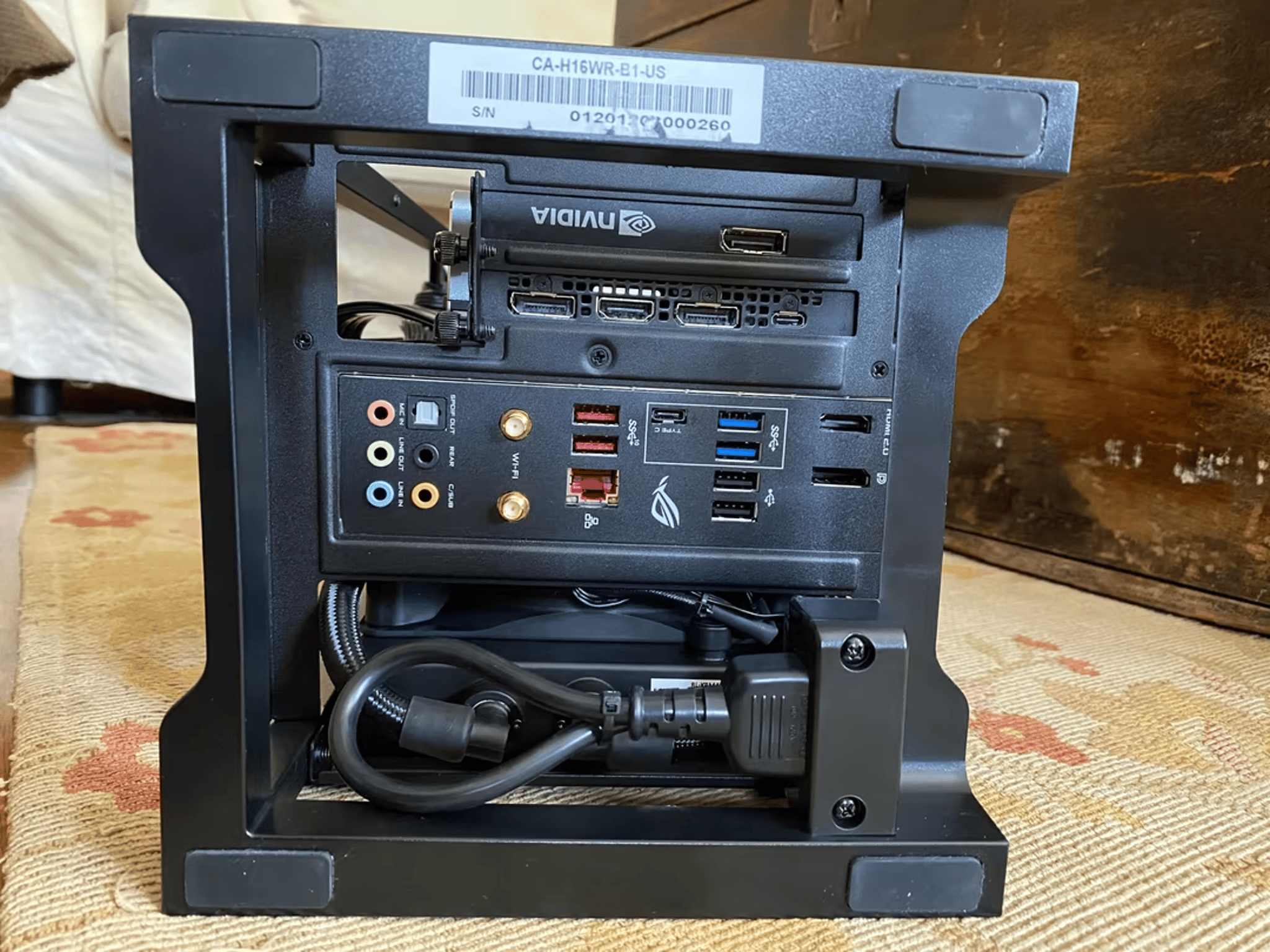 Custom ITX Build - H1 - ROG Z390i  - i9-9900K - 2070 Super FE - 16GB RAM - 1TB m.2 SSD -