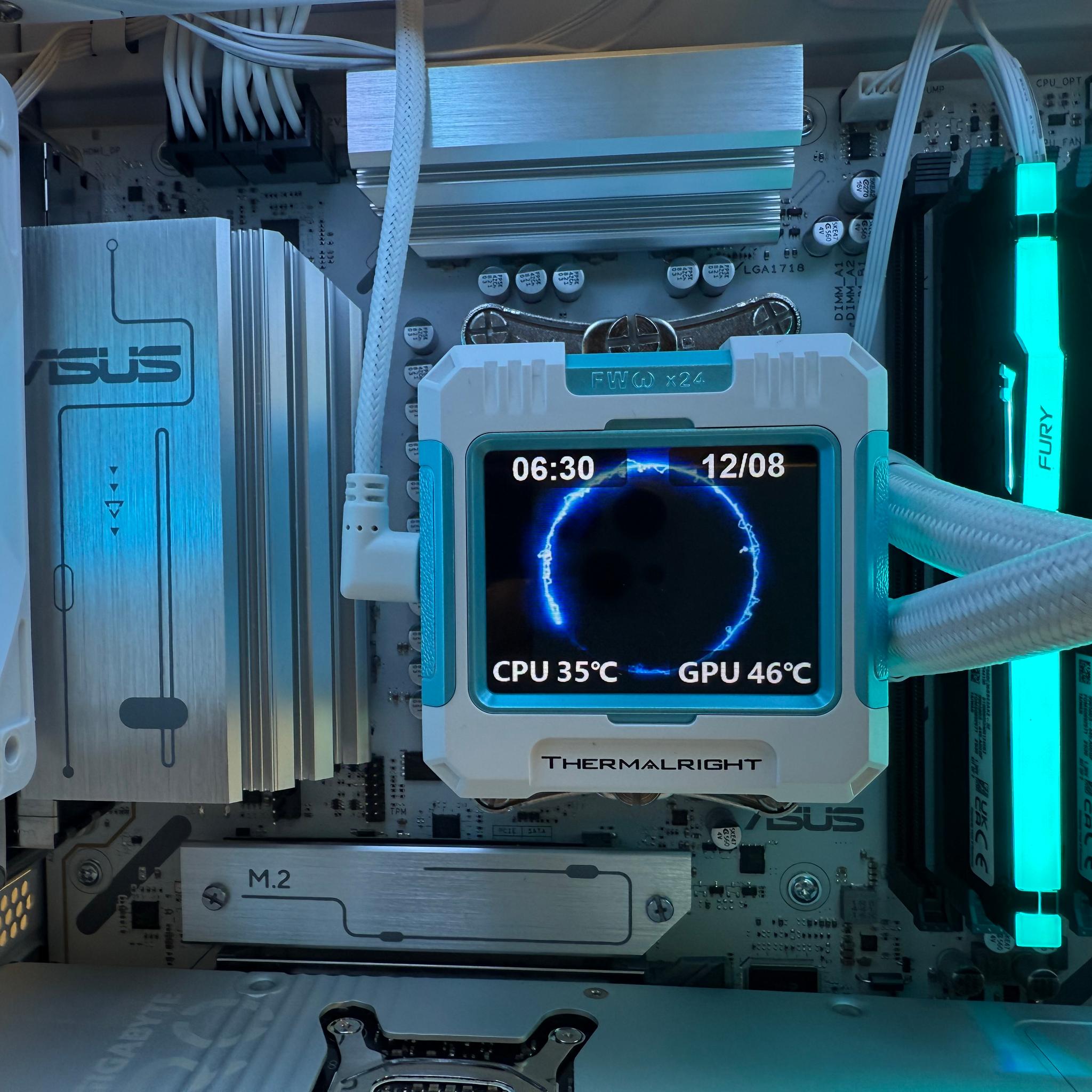 ⚡FROST TITAN V2 – RX 9070 XT + Ryzen 7 9800X3D | 360mm AIO | 32GDD5 FLAGSHIP 4K GAMING BEAST ⚡