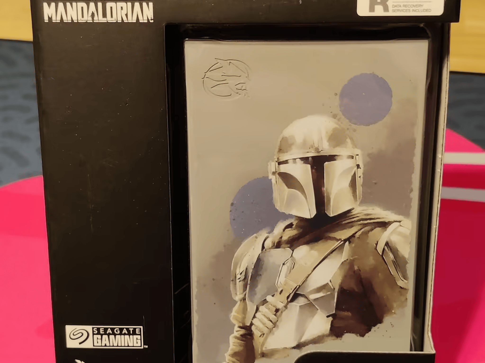 Seagate Firecuda 2TB External Hard Drive - Mandalorian Limited Edition