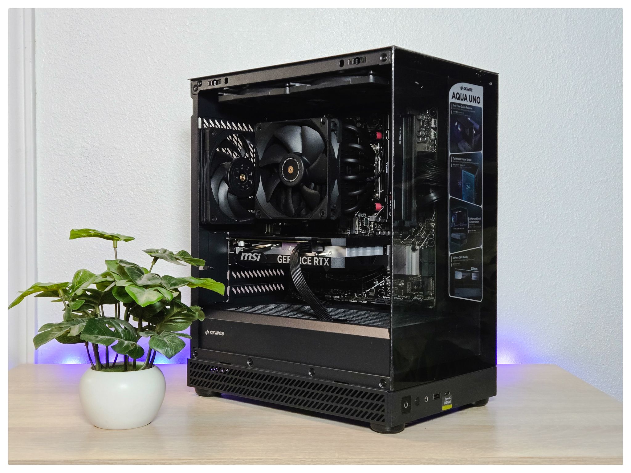 RTX 4060 | Ryzen 5 7600 | 1TB SSD | Blackout PC