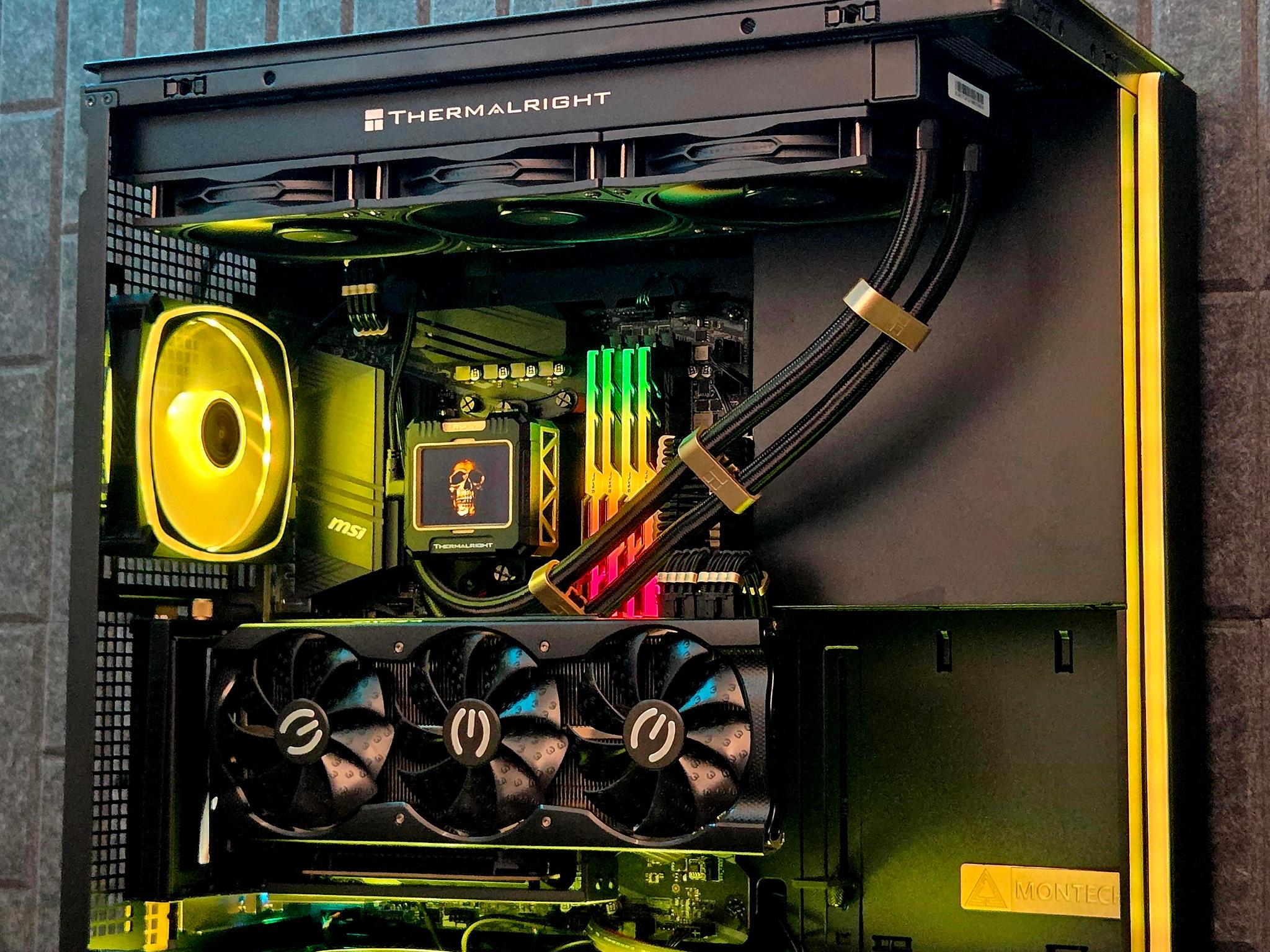 King Midas 👑| RTX 3080 | Ryzen 5600x | 32GB RAM | Custom Gold Parts
