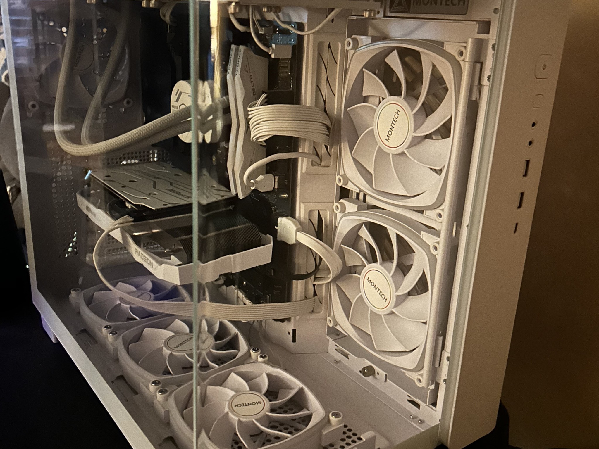 Custom Gaming PC Radeon RX 6600, 64GB DDR5 Ram, 1TB SSD, 8 TB HDD,  Ryzen 5 8600G