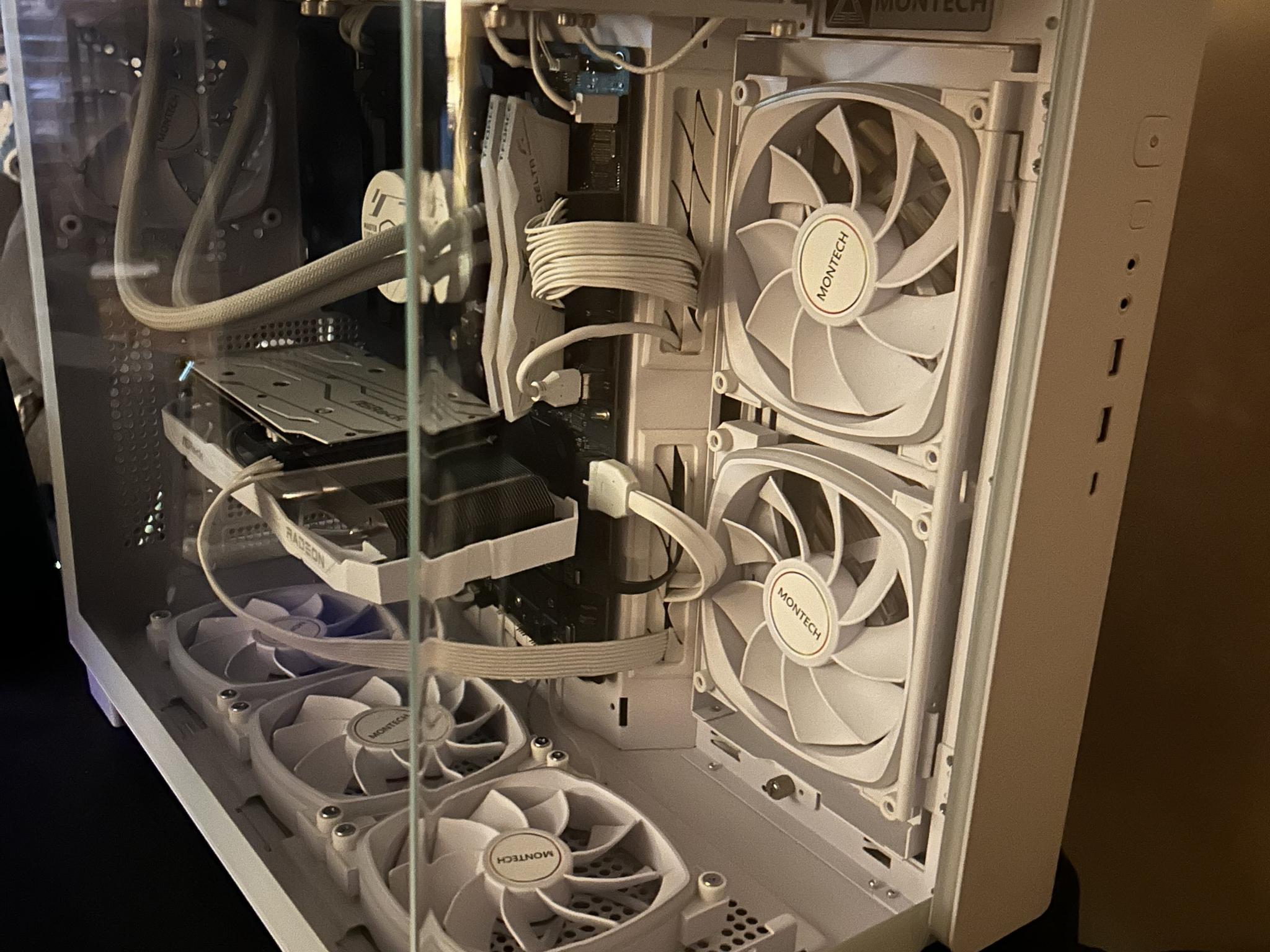 Custom Gaming PC Radeon RX 6600, 64GB DDR5 Ram, 1TB SSD, 8 TB HDD,  Ryzen 5 8600G