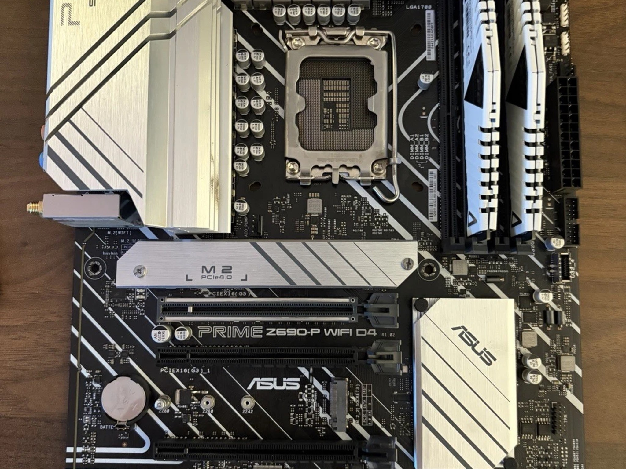 Asus Prime Z690-P WiFi D4 & 16GB DDR4 Ram