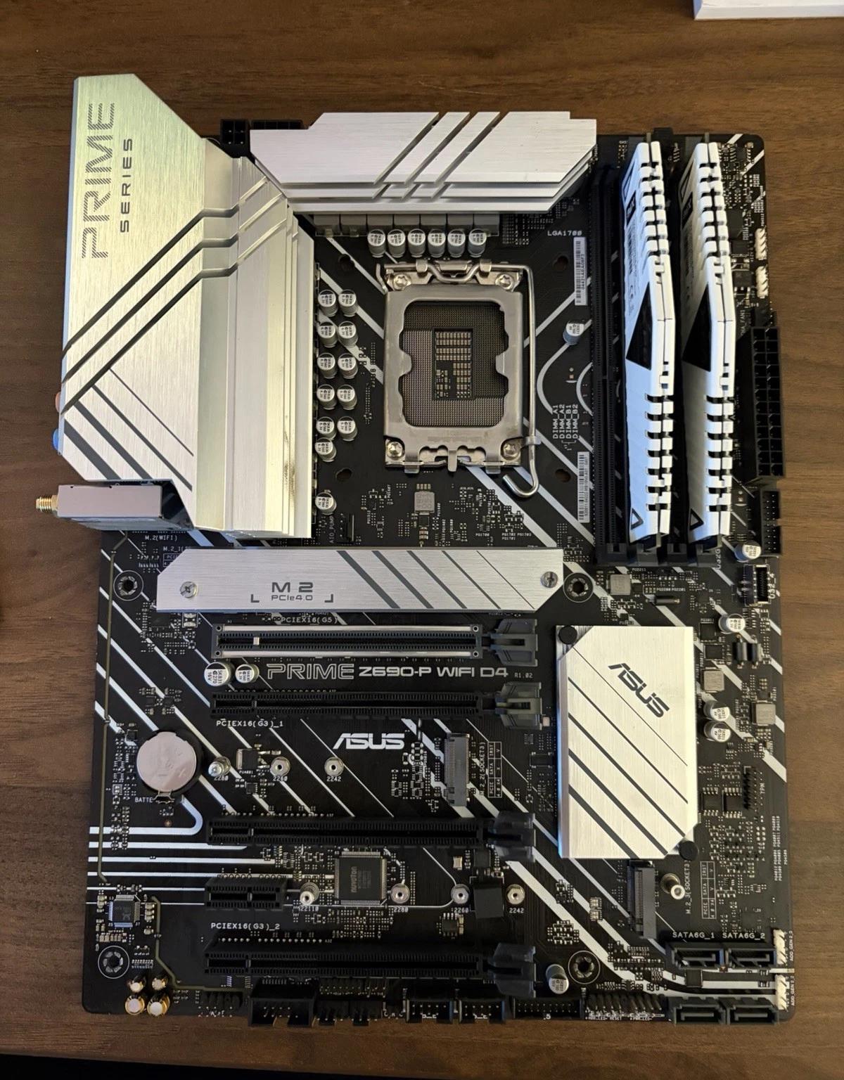 Asus Prime Z690-P WiFi D4 & 16GB DDR4 Ram