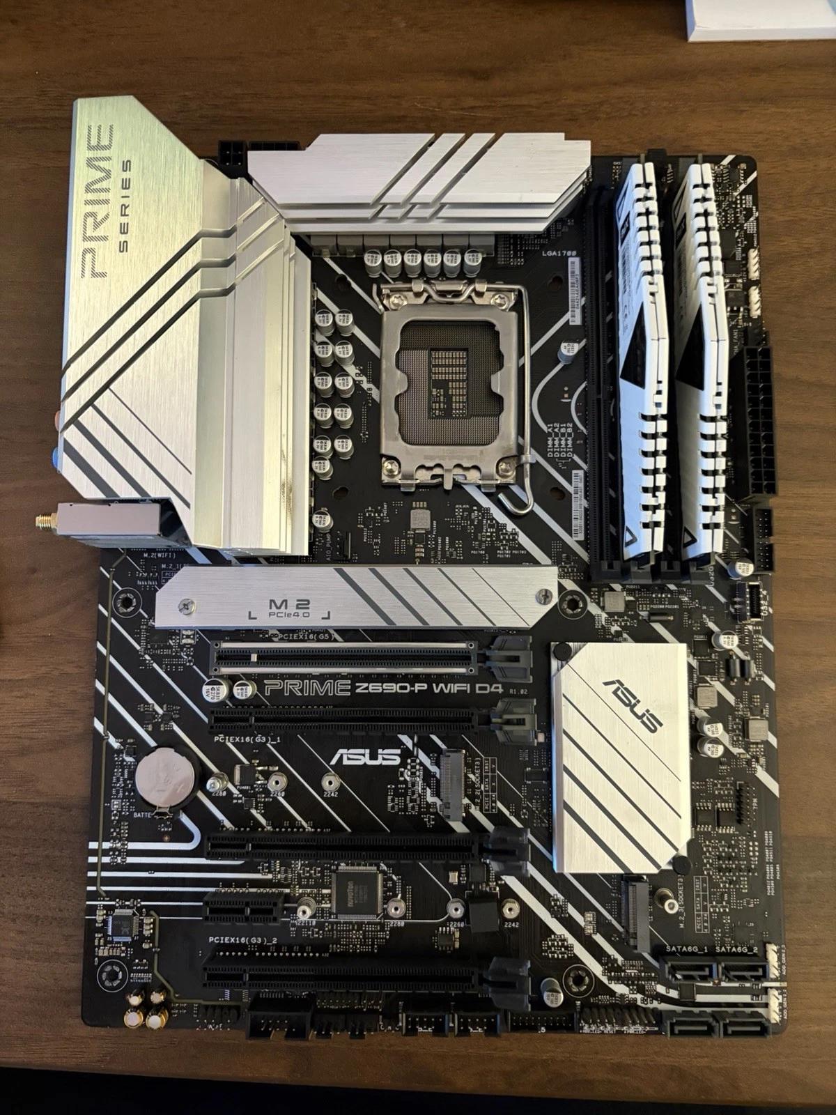 Asus Prime Z690-P WiFi D4 & 16GB DDR4 Ram