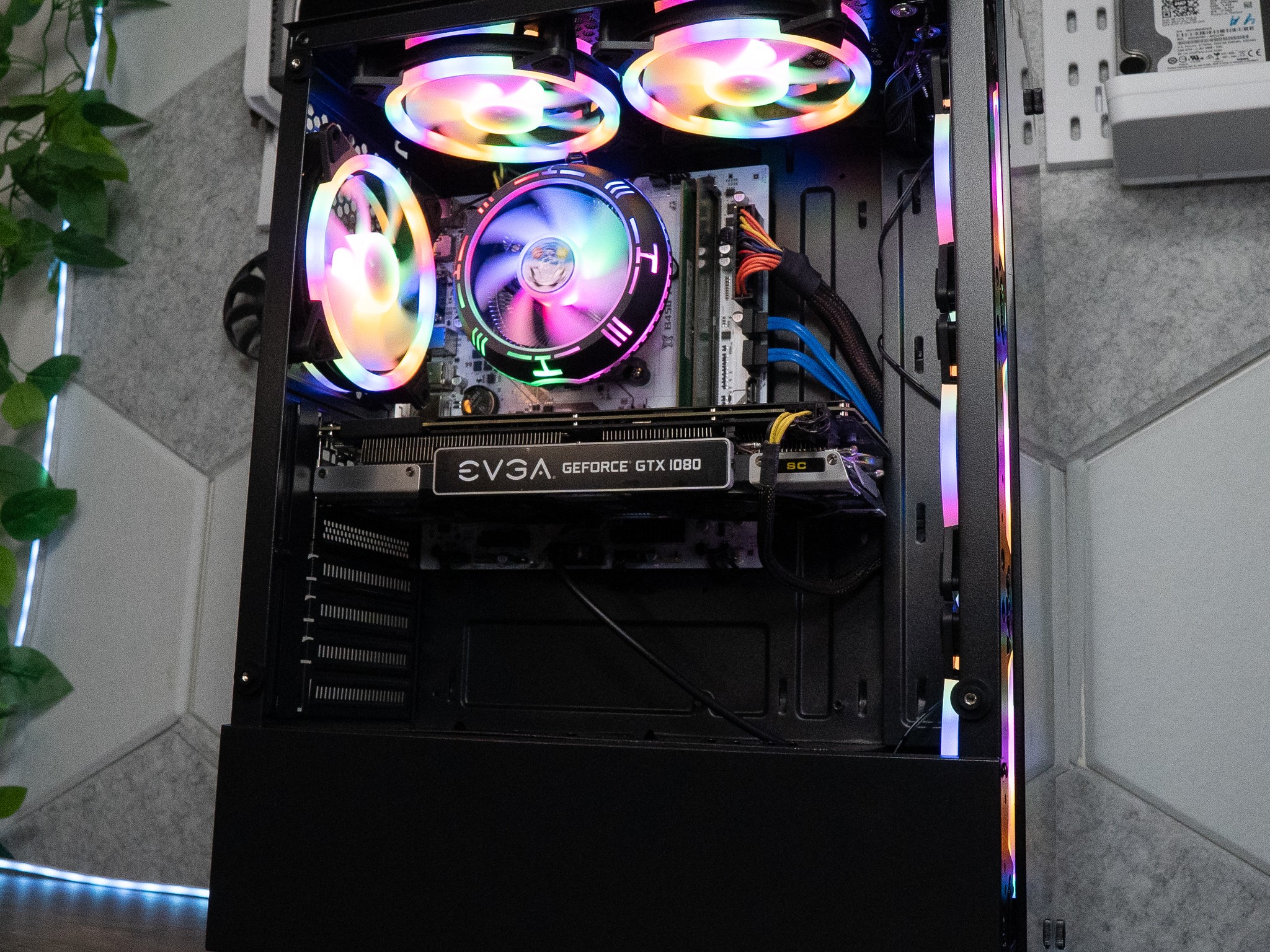 🍬🌠 BUDGET - FORTNITE Ready GAMING PC | EVGA GTX 1080 8GB | RYZEN 7 1700X | 16GB DDR4 RAM | 1.25TB
