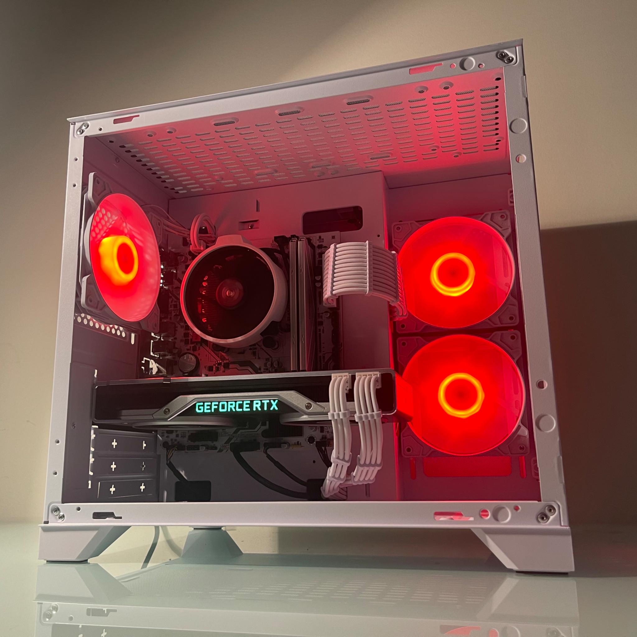 All White RTX 2080 Gaming PC