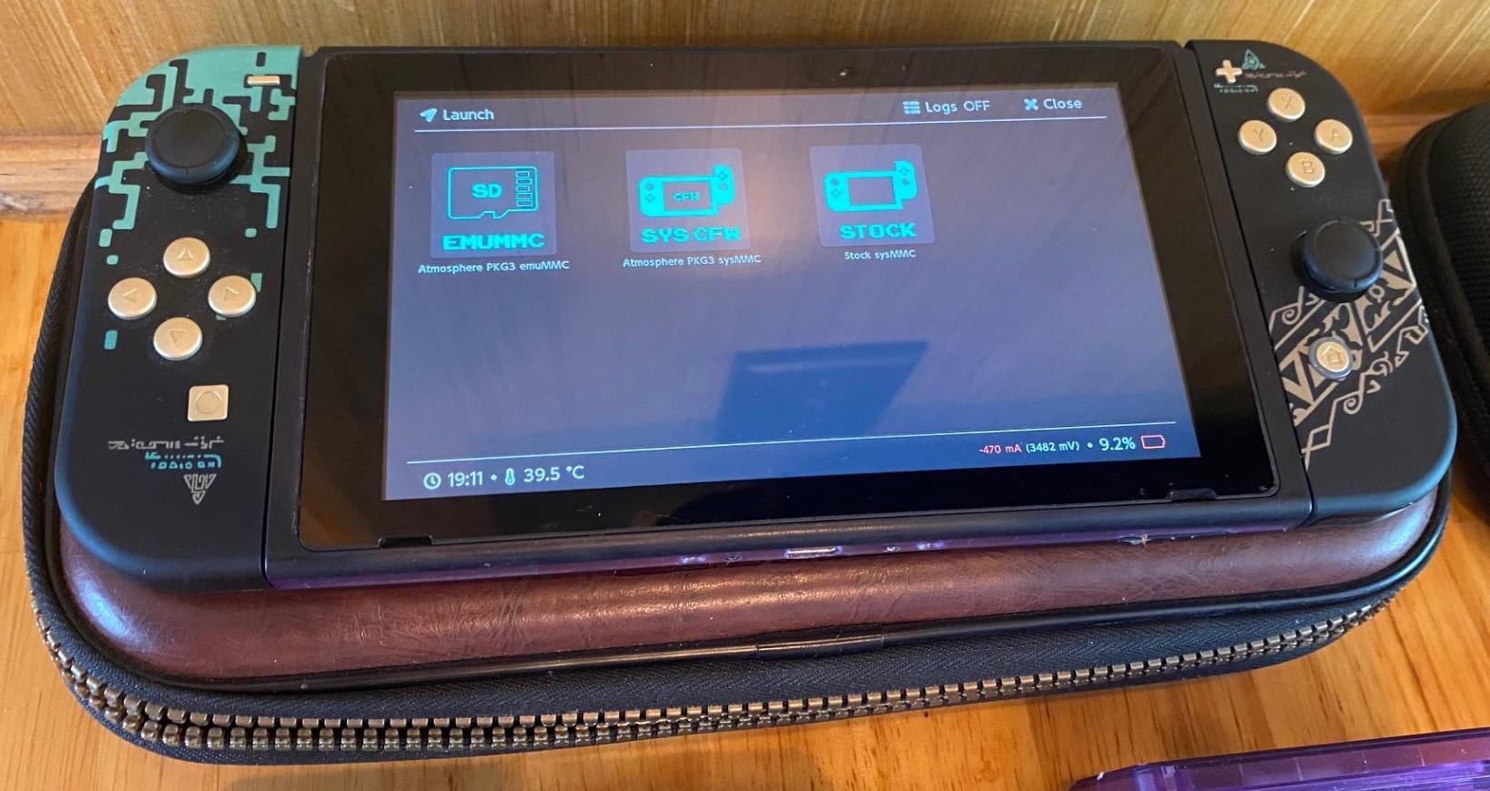 Custom Unpatched Nintendo Switch 1 bundle