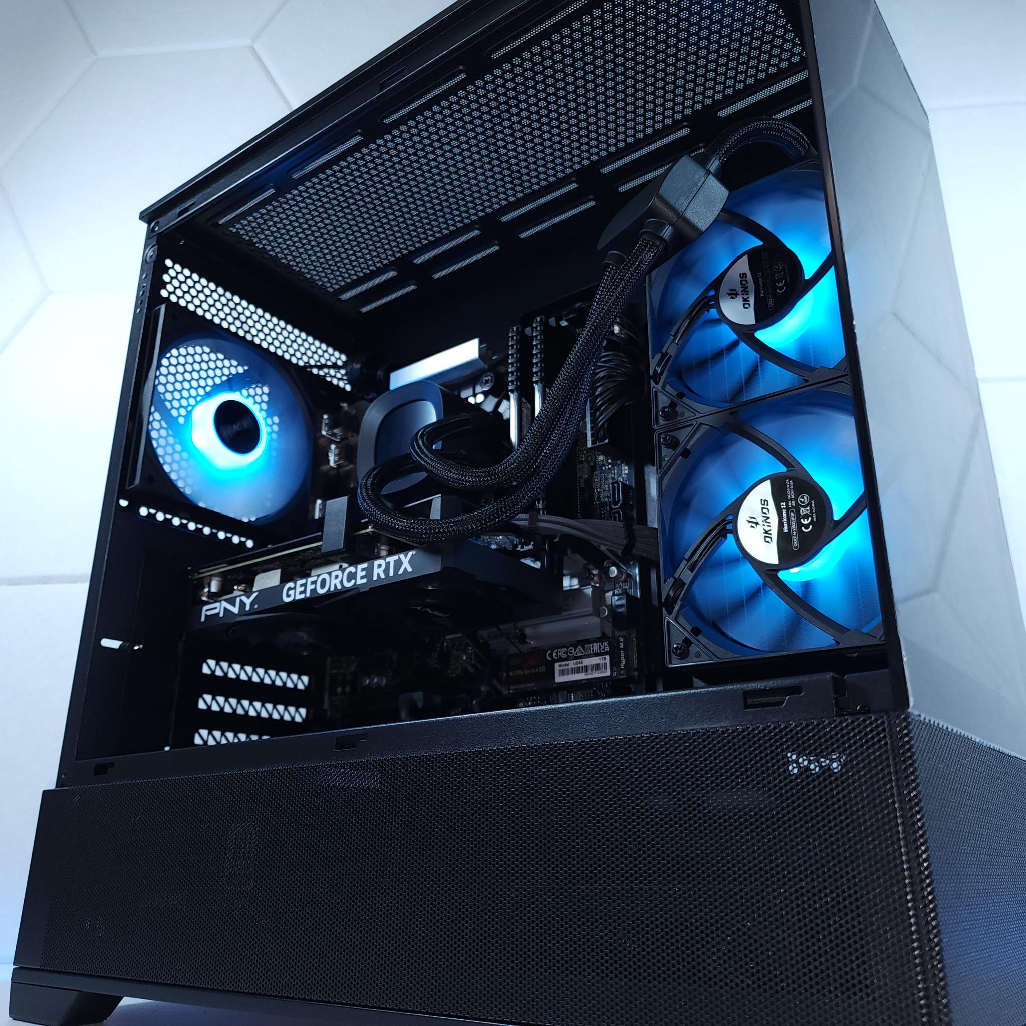 💙RTX 4060●Core i5 12600KF●1TB NVMe●32GB 3200MHz DDR4●1080p Gaming Computer