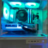 Extreme value white and black gaming pc Intel arc b580 and ryzen 5 5600!!