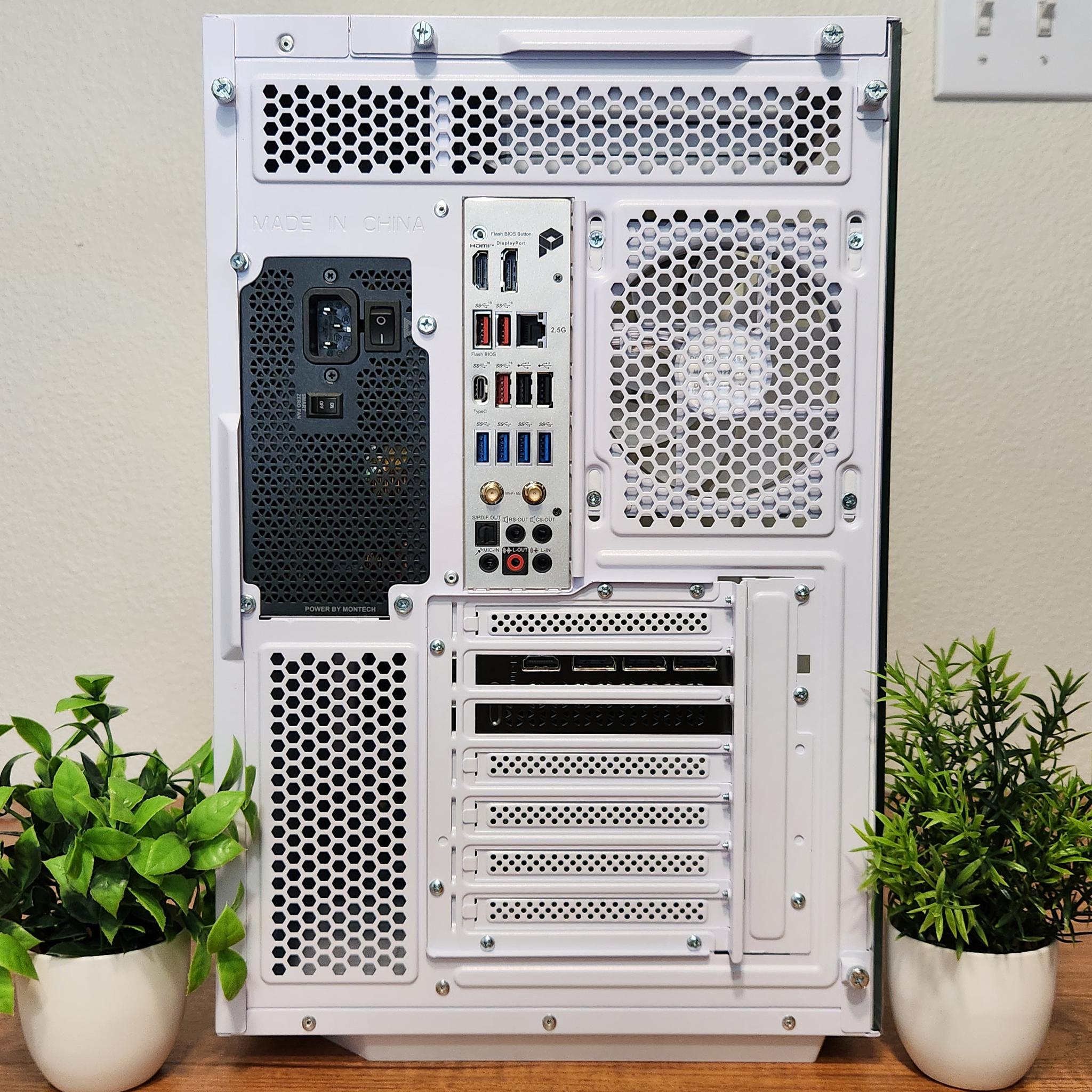 "White Stallion" Gaming PC | RTX 5070 OC | RYZEN 5 7500F | 32GB DDR5 | 1TB M.2 SSD | WINDOWS 11 PRO