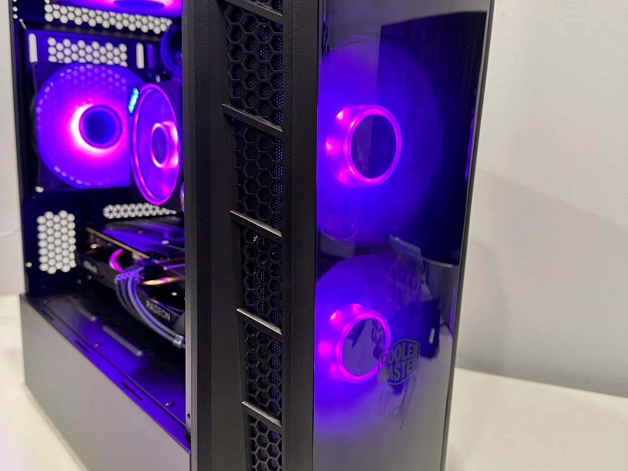 ⚫️🐆Black Panther⚫️🐆 ||Gaming PC-Ryzen 5 5500 6-Core -AMD RX 6600  8GB-1TB NVME SSD-16GB DDR4 RAM