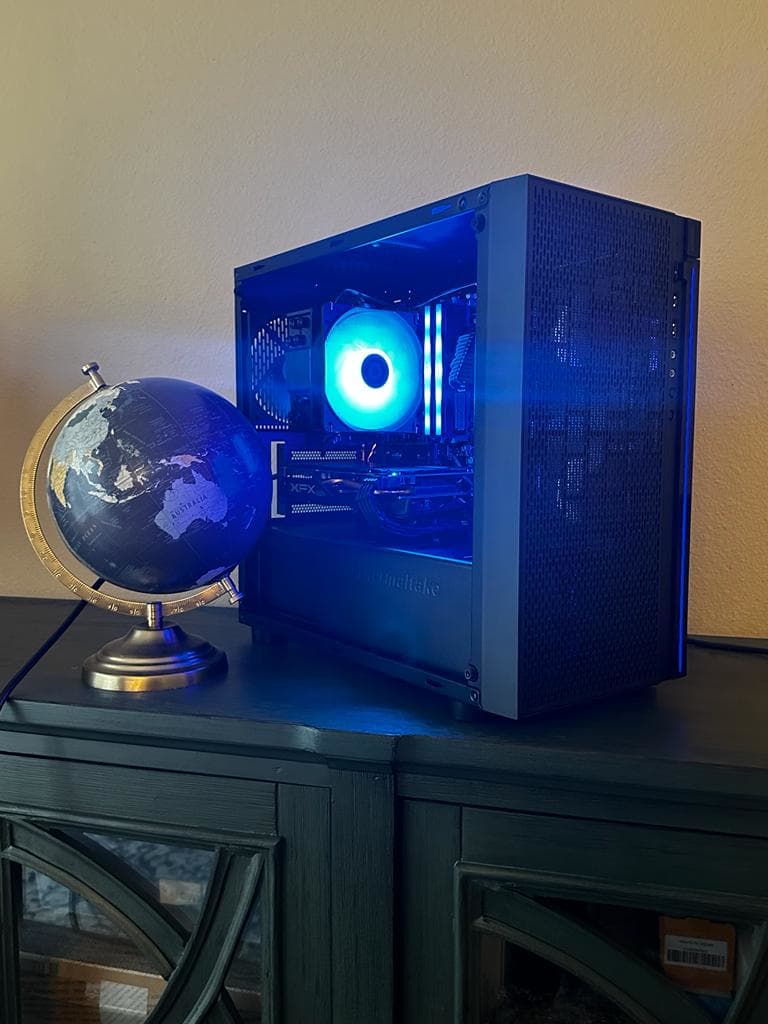 Ryzen 5/RX 570 8GB, 16GB RAM, 500GB SSD, 500W ARGB Minimalist Esports Gaming PC