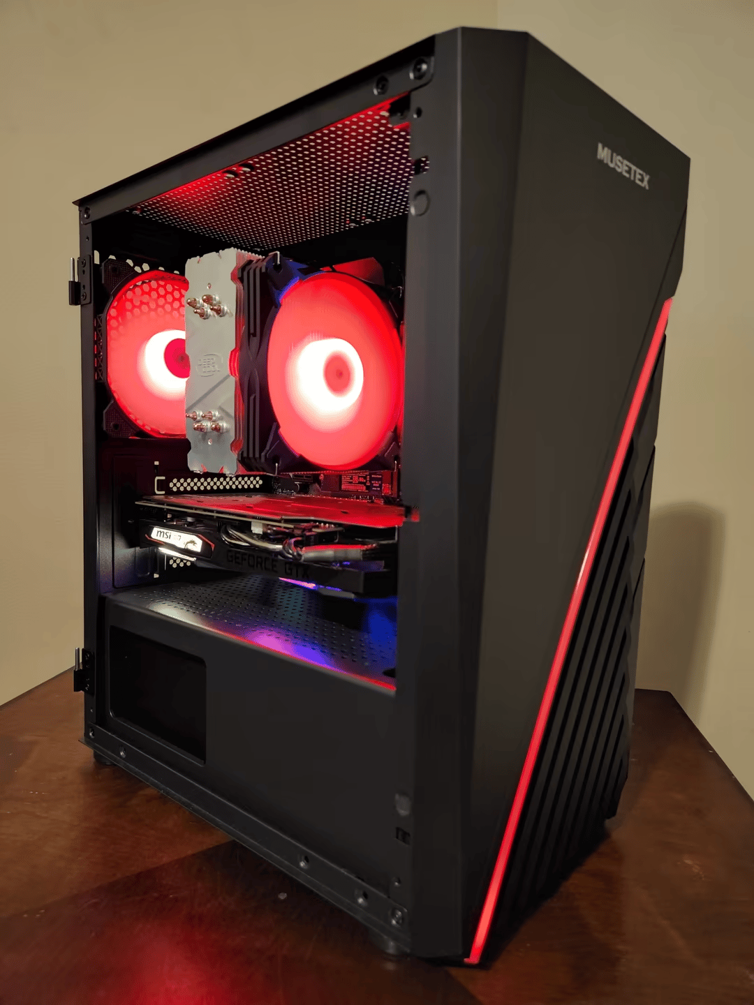 Custom 3600X | GTX 1660ti | 16GB 3200 MHz | 500GB NVME SSD Gaming PC