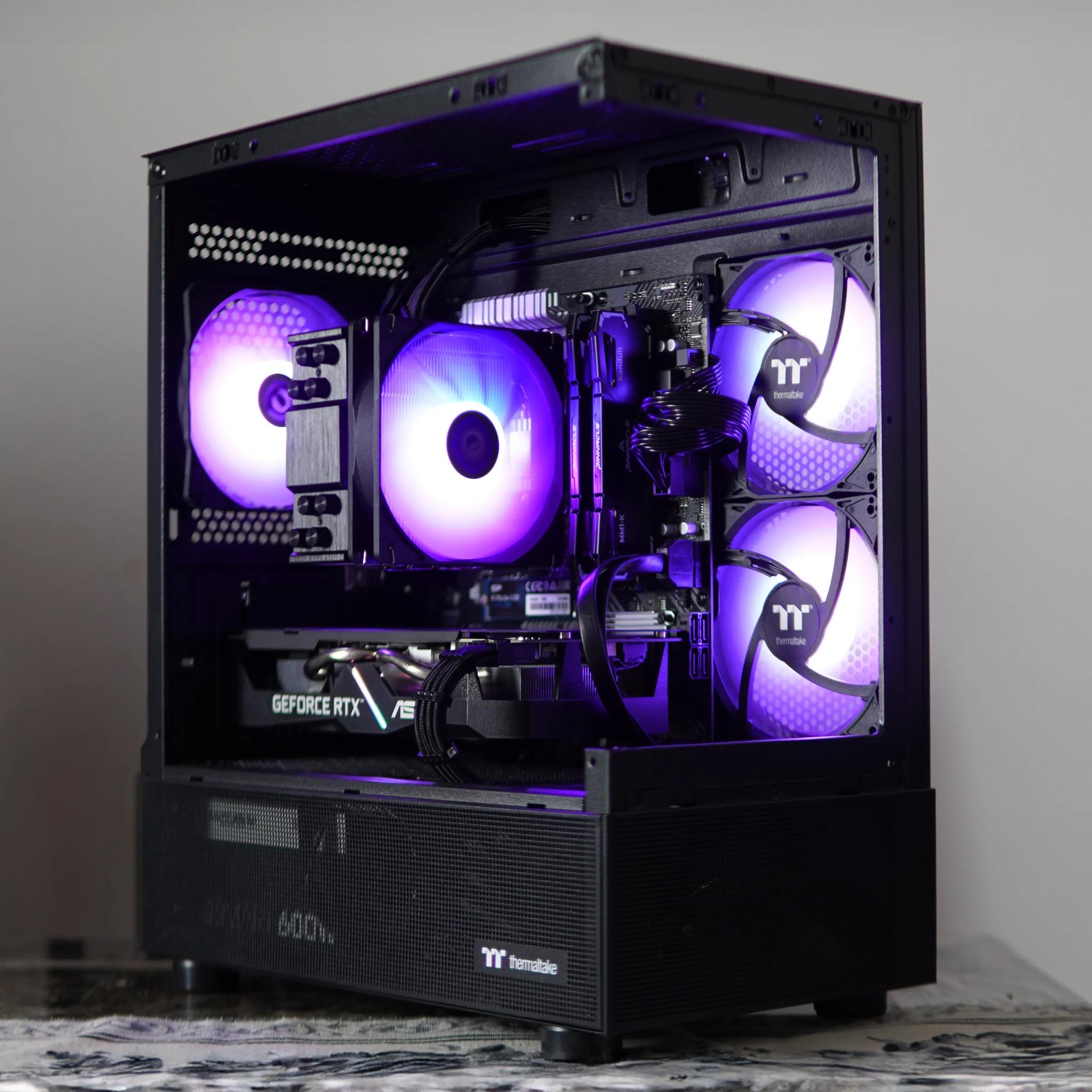 🔥Budget 1080p PC🔥 | RTX 2060 + Ryzen 5 3600 Black Gaming PC | Wifi + BT