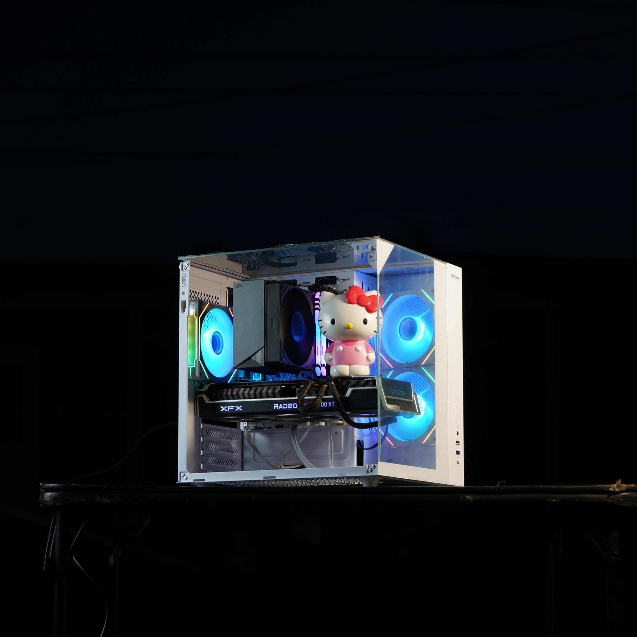 ❄️BLIZZY - Gaming PC RX 6700XT Ryzen 5 ❄️