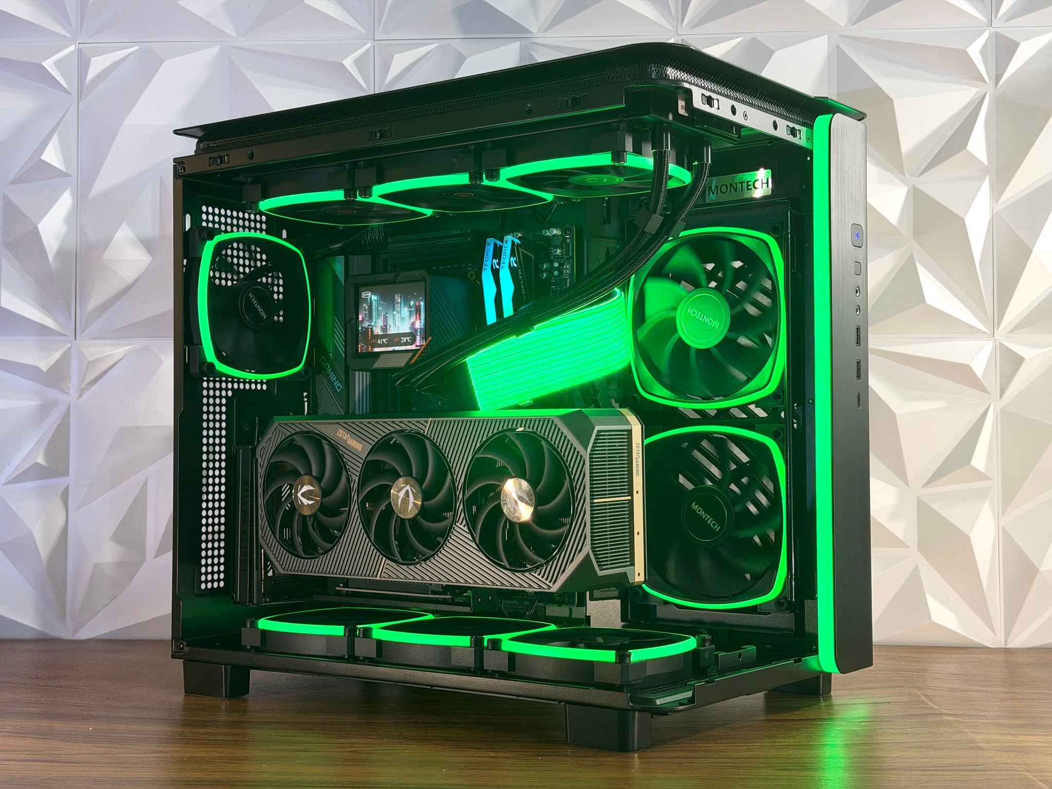 🧊 RTX 5080| Ryzen 7 9850X3D | 32GB RGB | 2TB | Windows 11 Pro “AURORA TITAN” 🧊