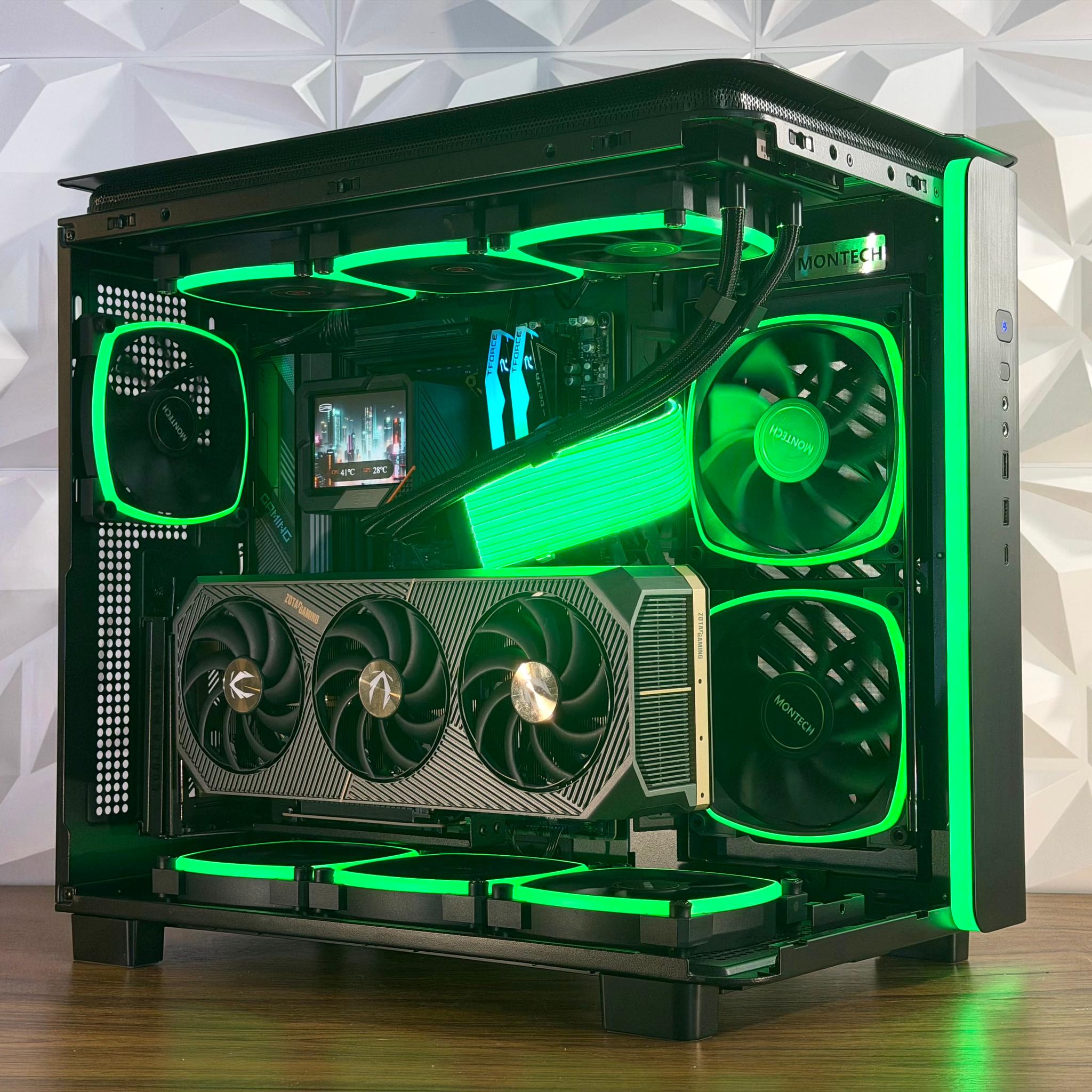 🧊 RTX 5080| Ryzen 7 9850X3D | 32GB RGB | 2TB | Windows 11 Pro “AURORA TITAN” 🧊