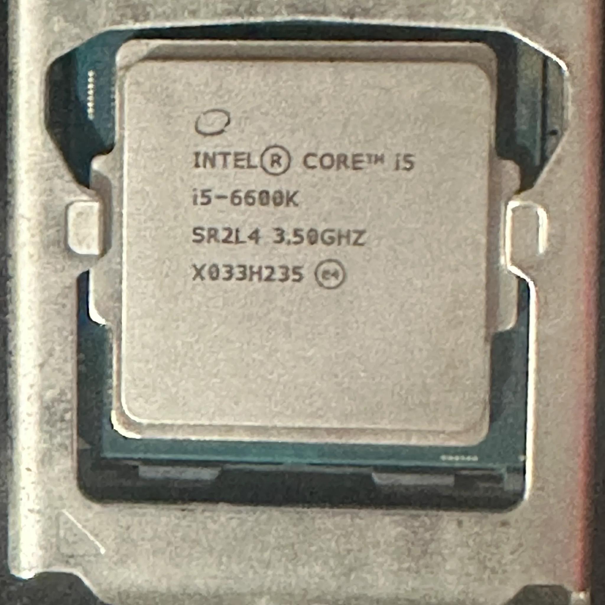 Combo - Intel i5-6600K CPU, ASRock H110 Pro BTC+, 16Gb DDR4 RAM