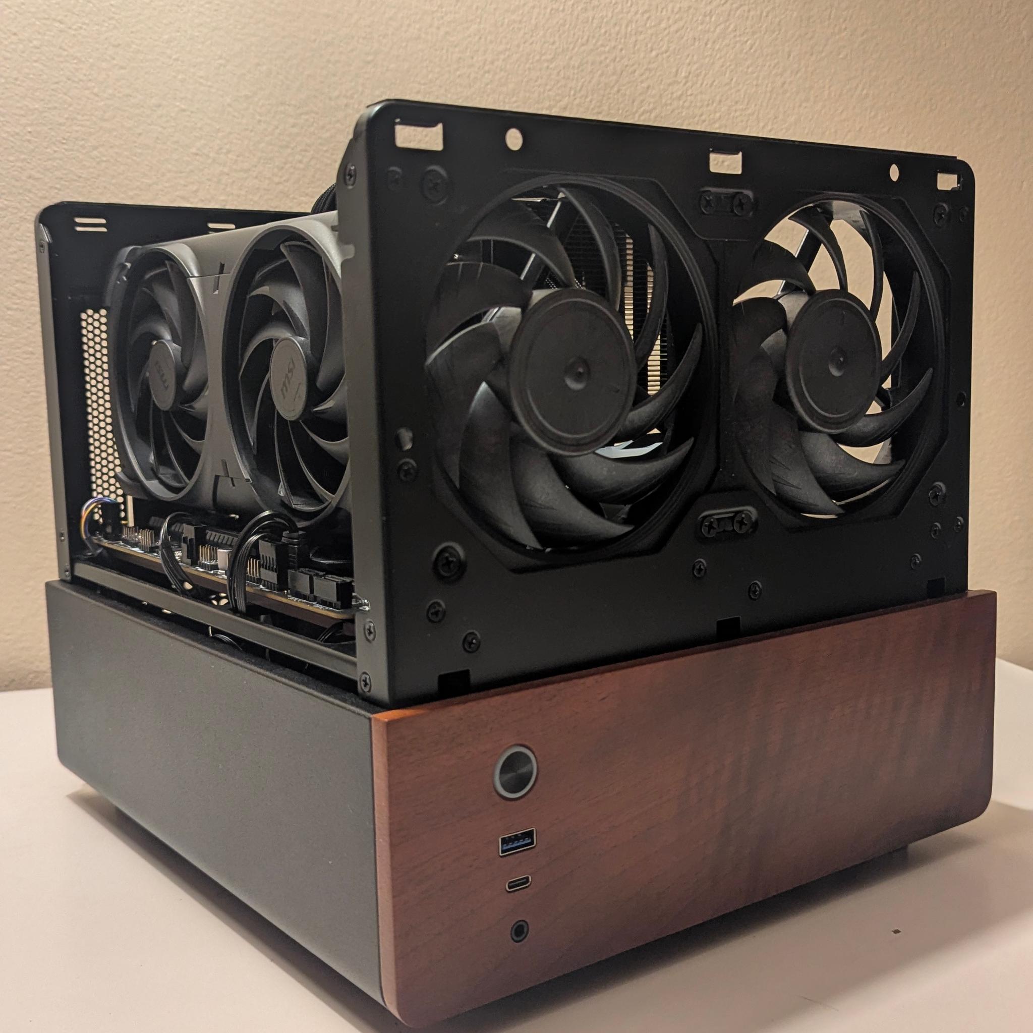 RTX 5070 + Ryzen 7600X | Noctua Chromax Cooling | 32GB DDR5 6400 | 1TB Gen4 NVMe | WiFi | Win11 Pro