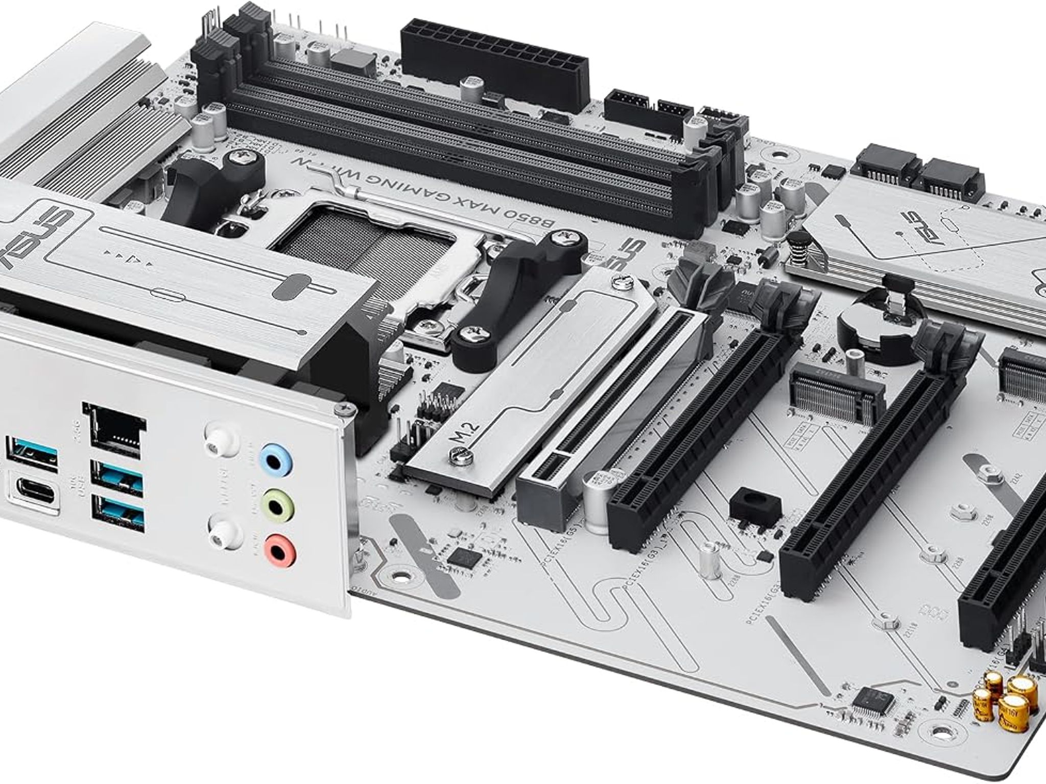ASUS B850 MAX GAMING WIFI W AMD B850 AM5 DDR5 ATX Desktop Motherboard