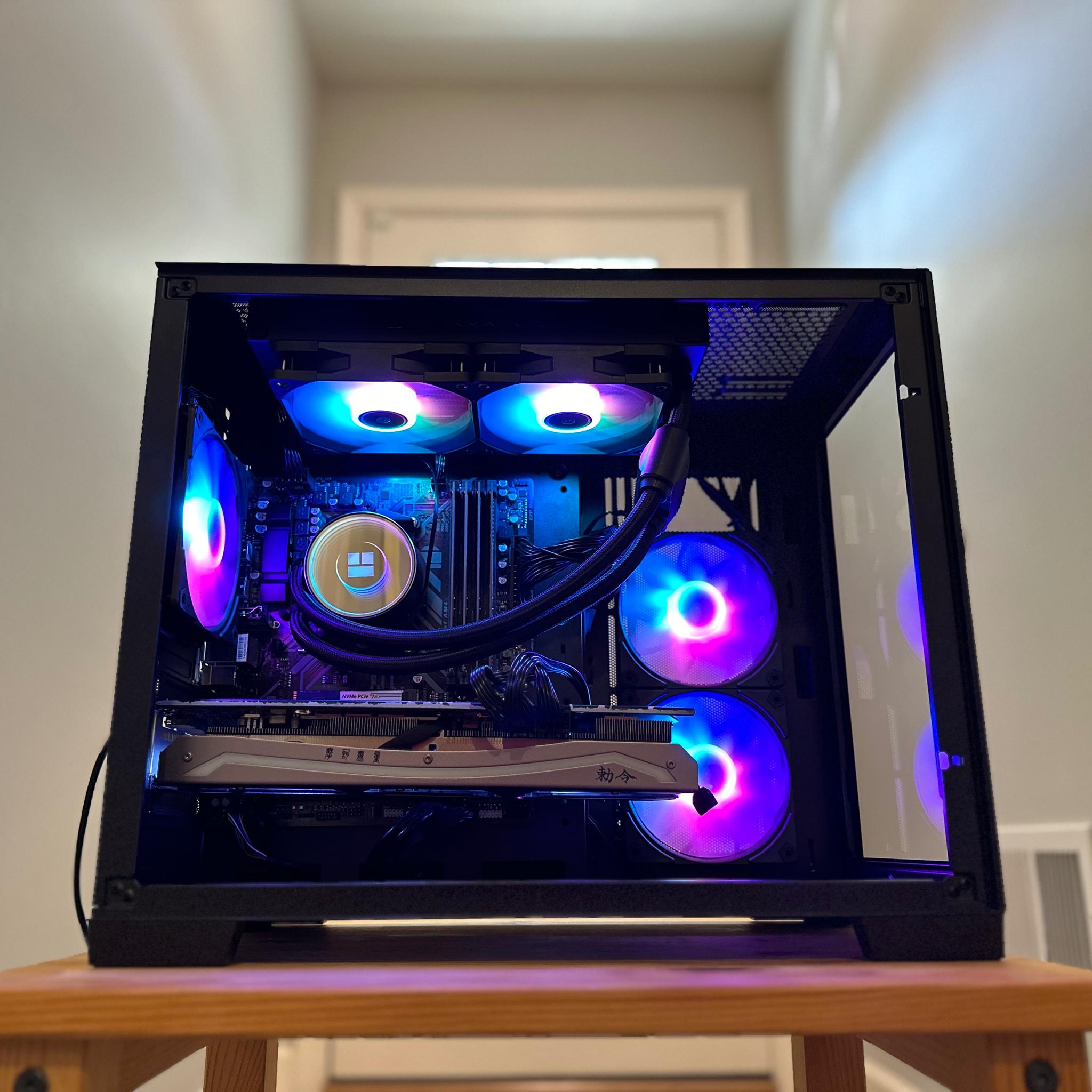 ✔️🐼| RX 6700 XT 12gb, Ryzen 5 4500, 32gb Ram, 1tb SSD, WiFi Equipped, ARGB Gaming/Streaming PC!