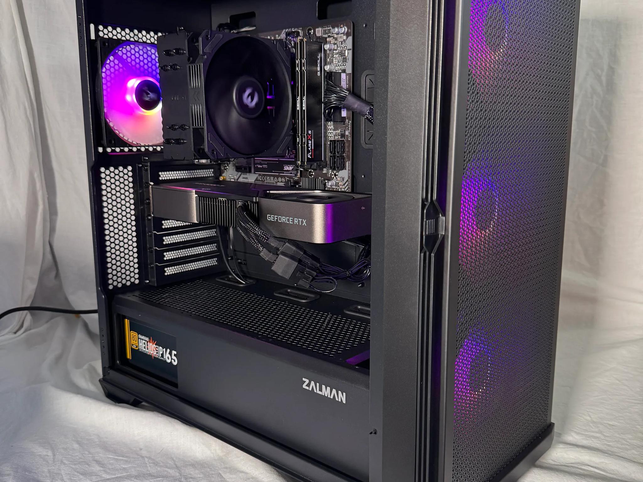 RTX 3080TI Founders Gaming PC with a Ryzen 7600X