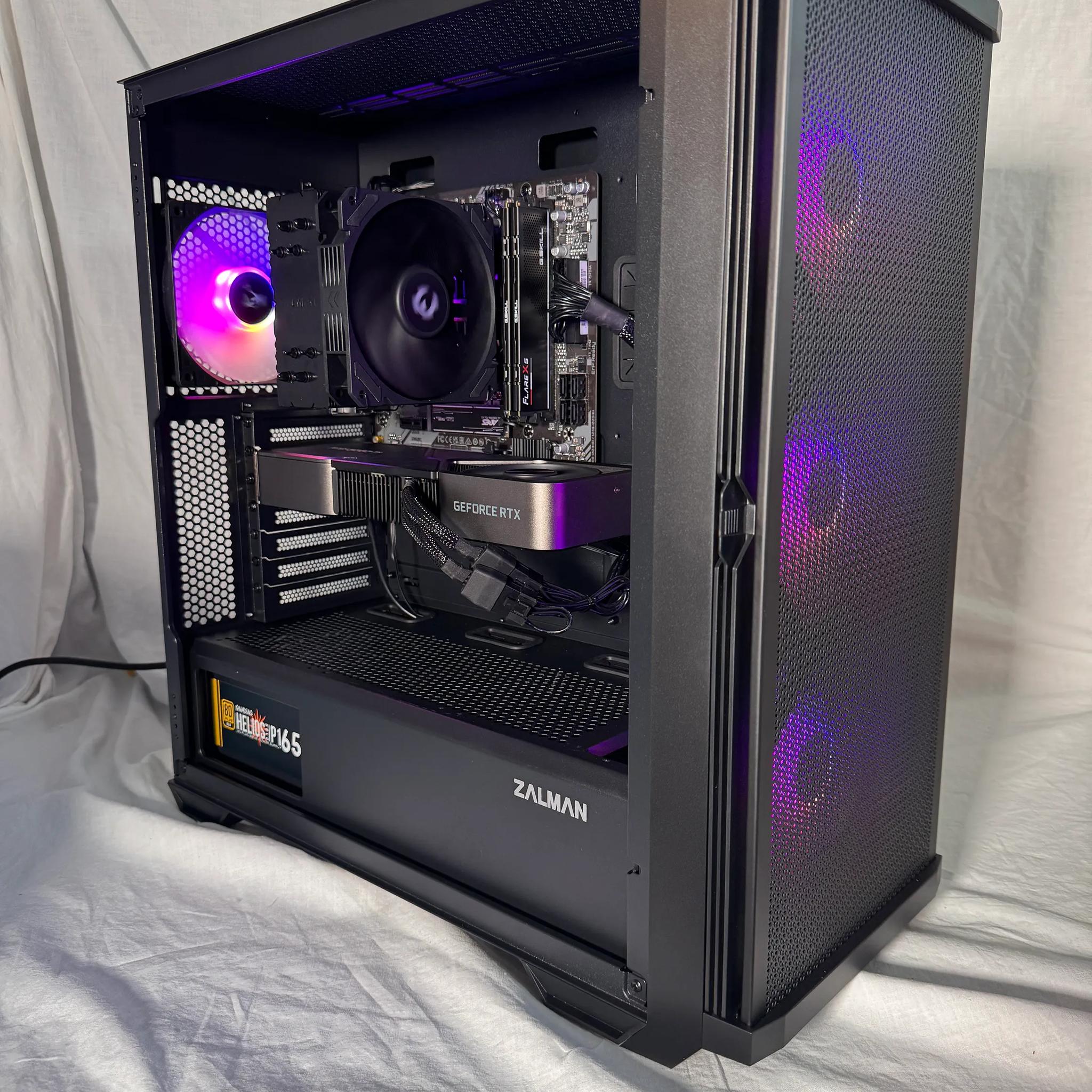 RTX 3080TI Founders Gaming PC with a Ryzen 7600X